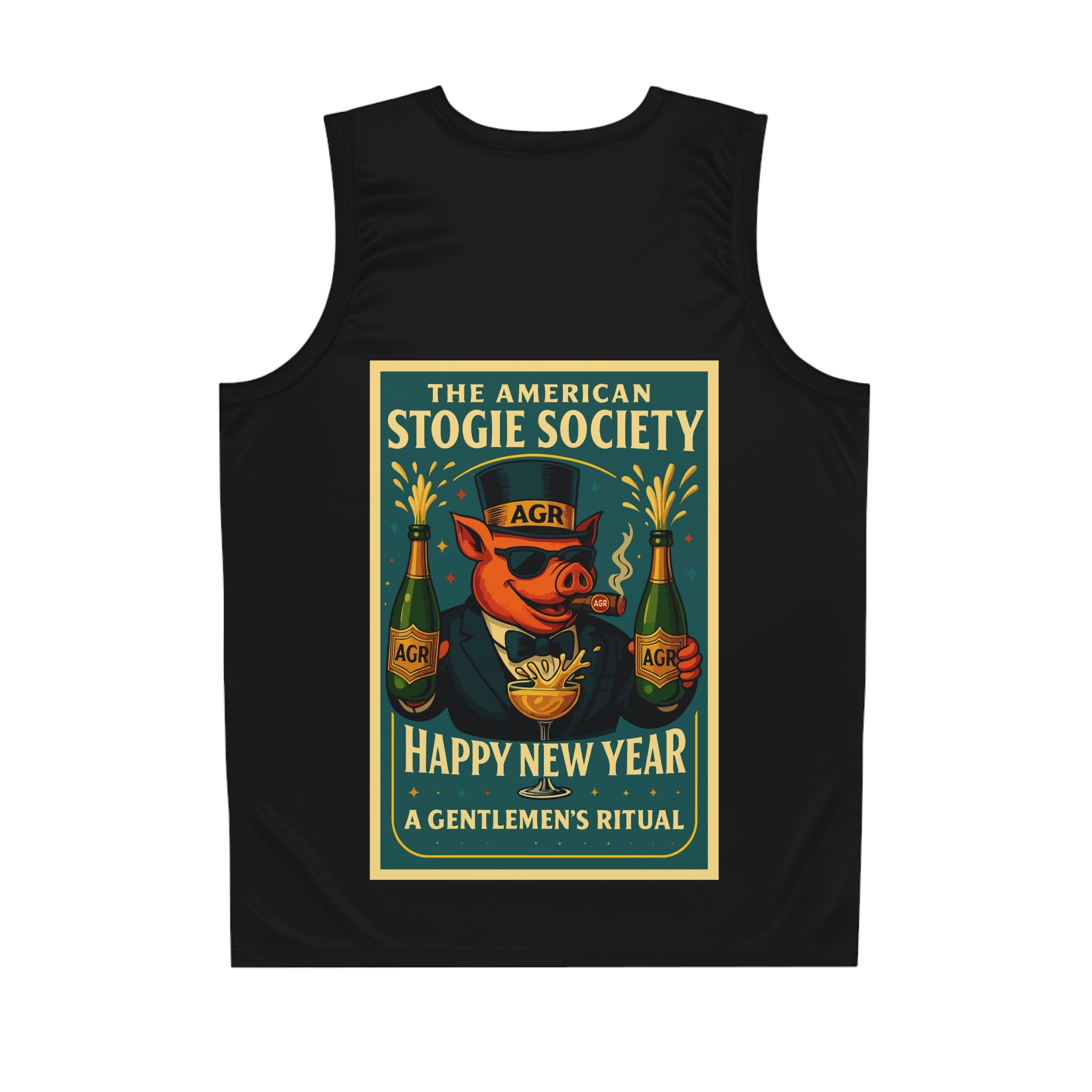 New Years Celebration Basketball Jersey