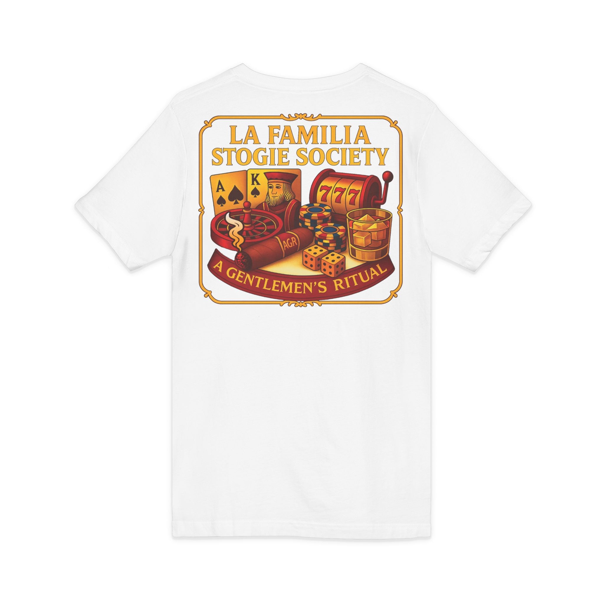 La Familia Stogie Society V-Neck – Italian Edition - A Gentlemen’s Ritual