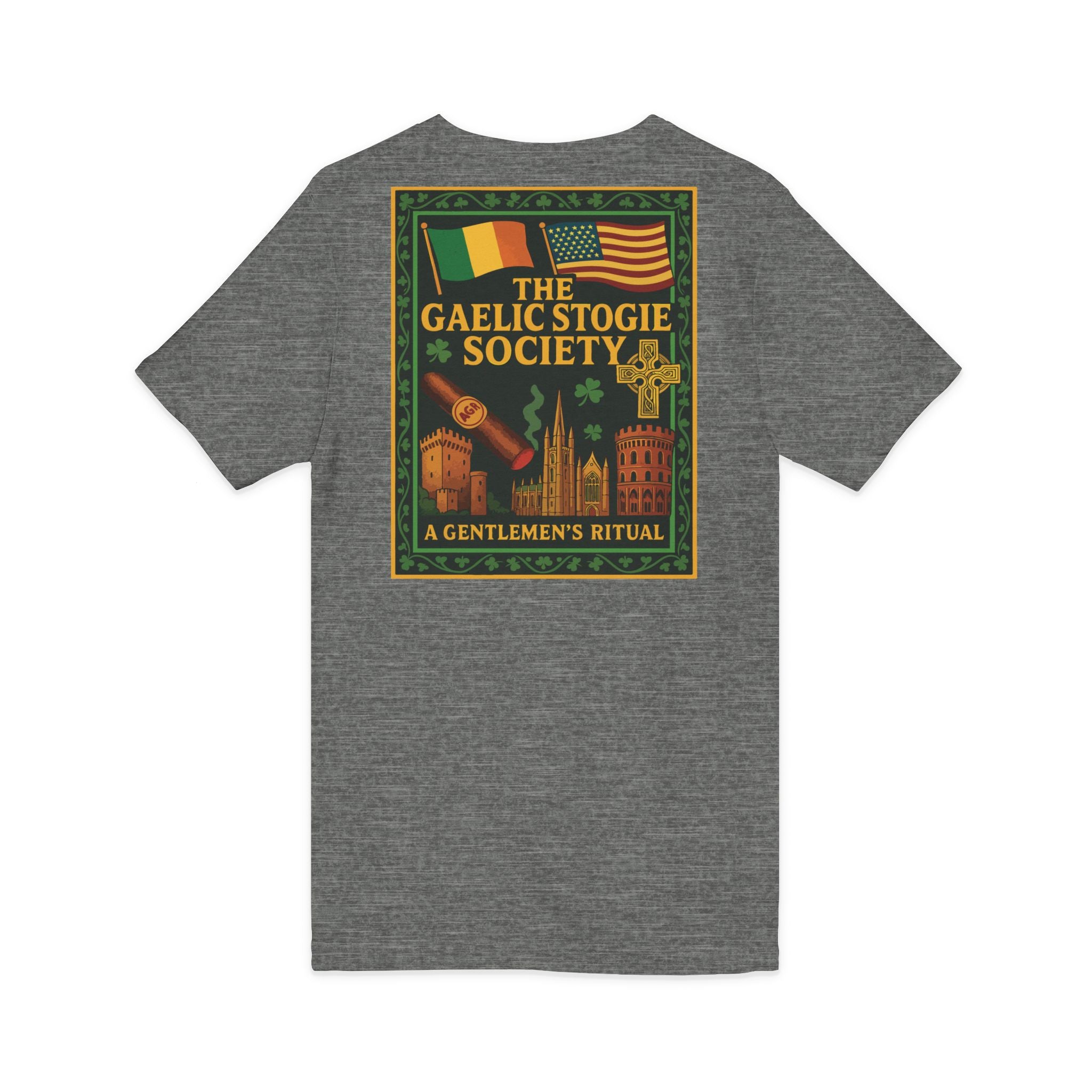 The Gaelic Stogie Society V-Neck - The American Stogie Society - A Gentlemen’s Ritual