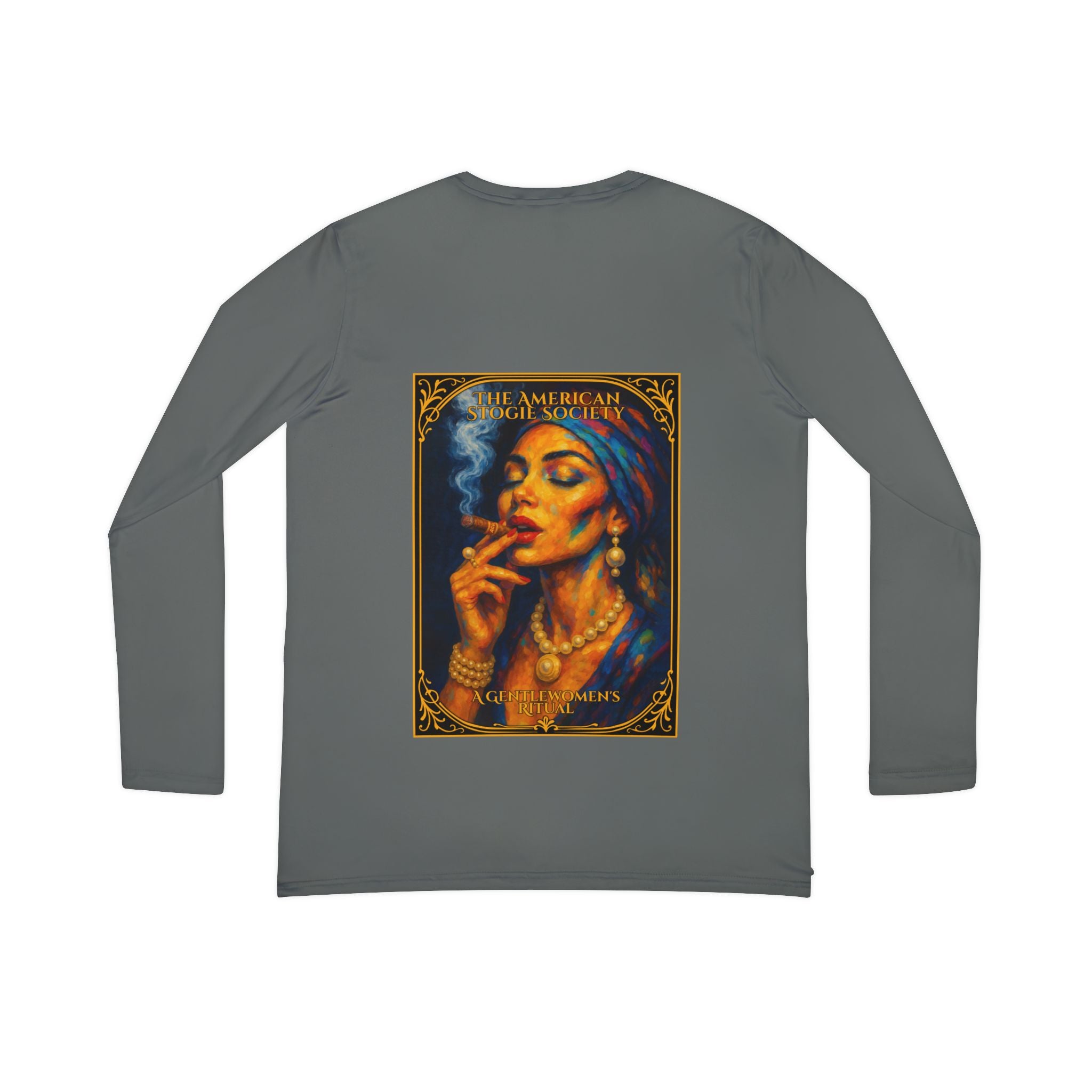 Classy Lady Long Sleeve V-Neck – Grey – by A Gentlewoman’s Ritual