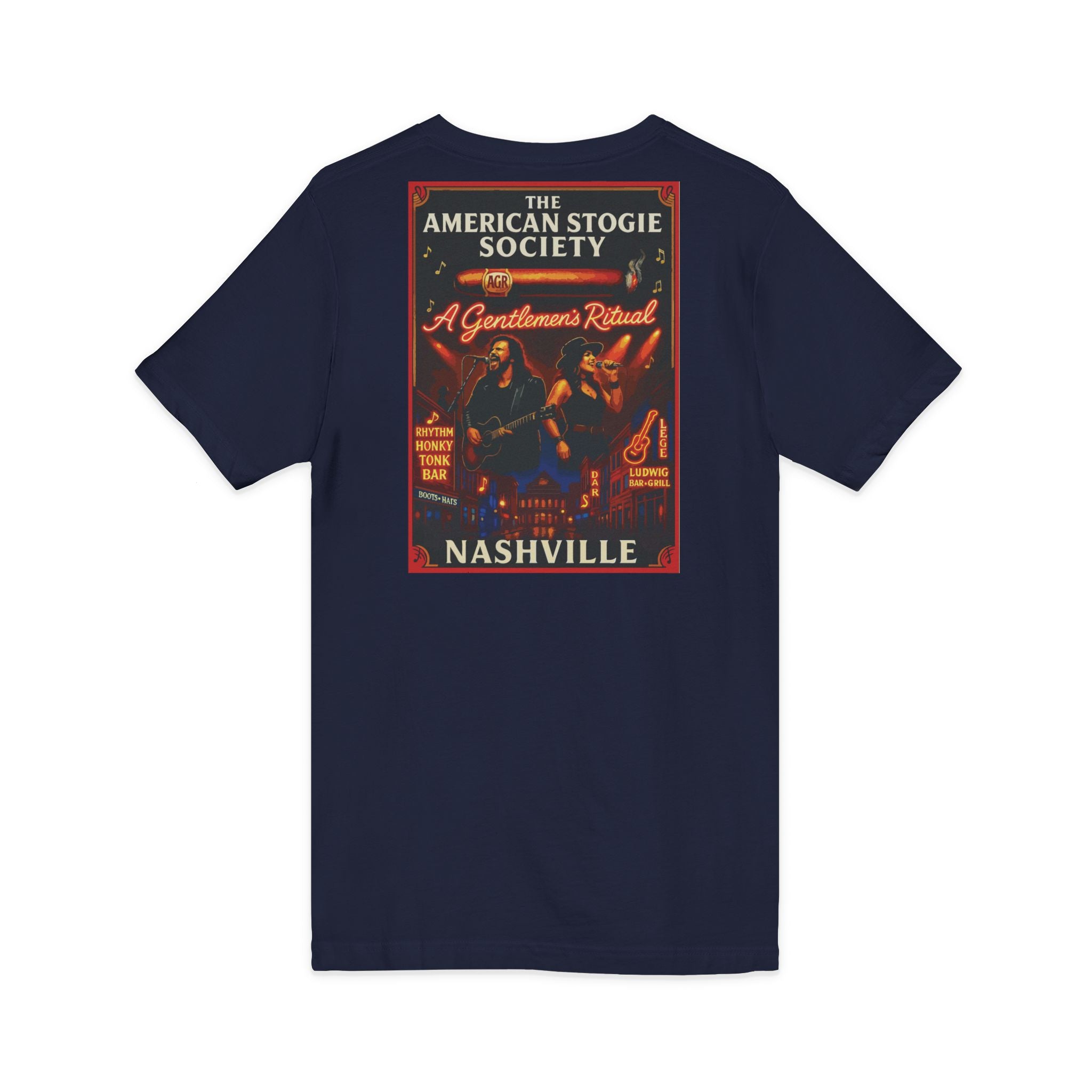 Nashville V-Neck - The American Stogie Society - A Gentlemen’s Ritual