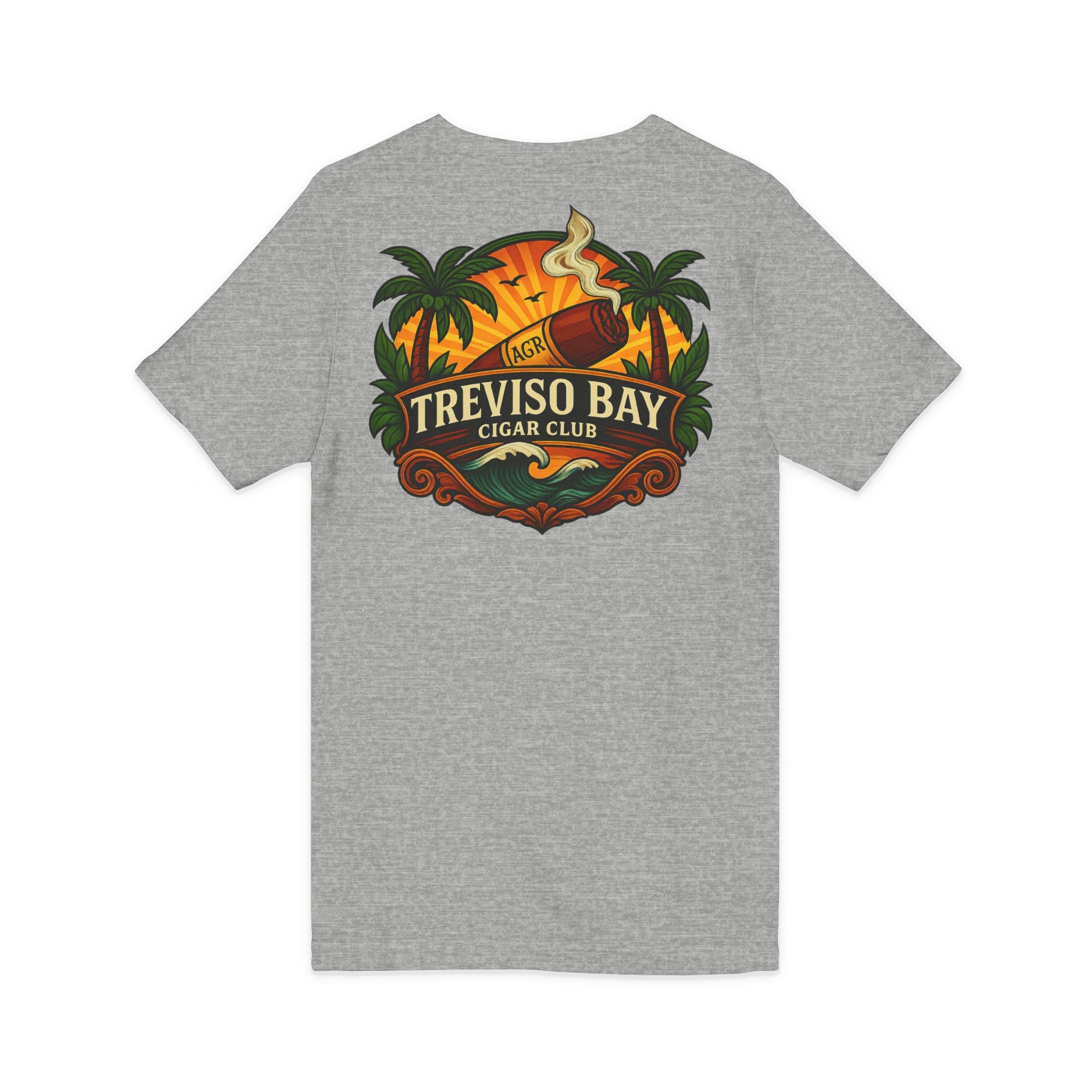 Treviso Bay Cigar Club- V-Neck – The American Stogie Society by A Gentlemen’s Ritual