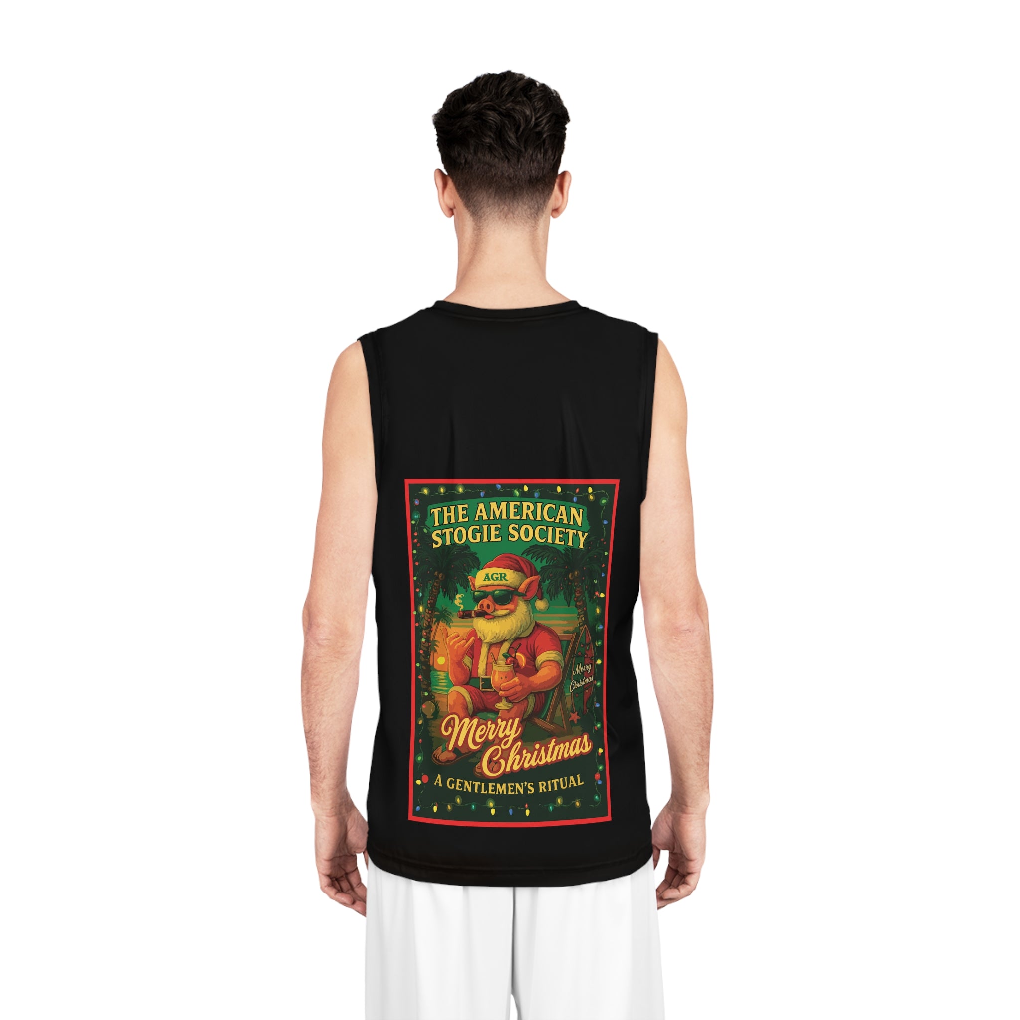 Beach Bumb Santa Basketball Jersey – by A Gentlemen’s Ritual