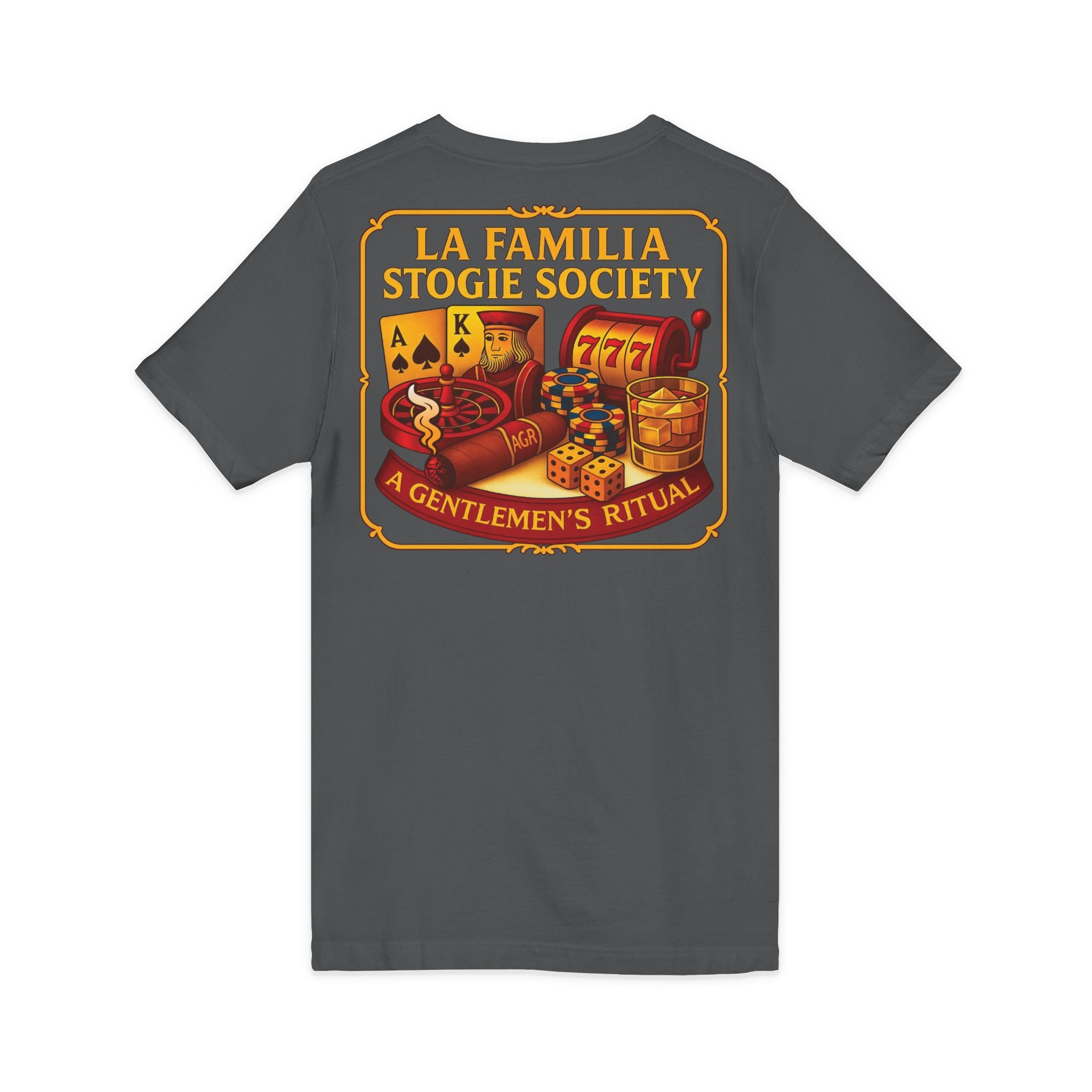 La Familia Stogie Society V-Neck – Italian Edition - A Gentlemen’s Ritual