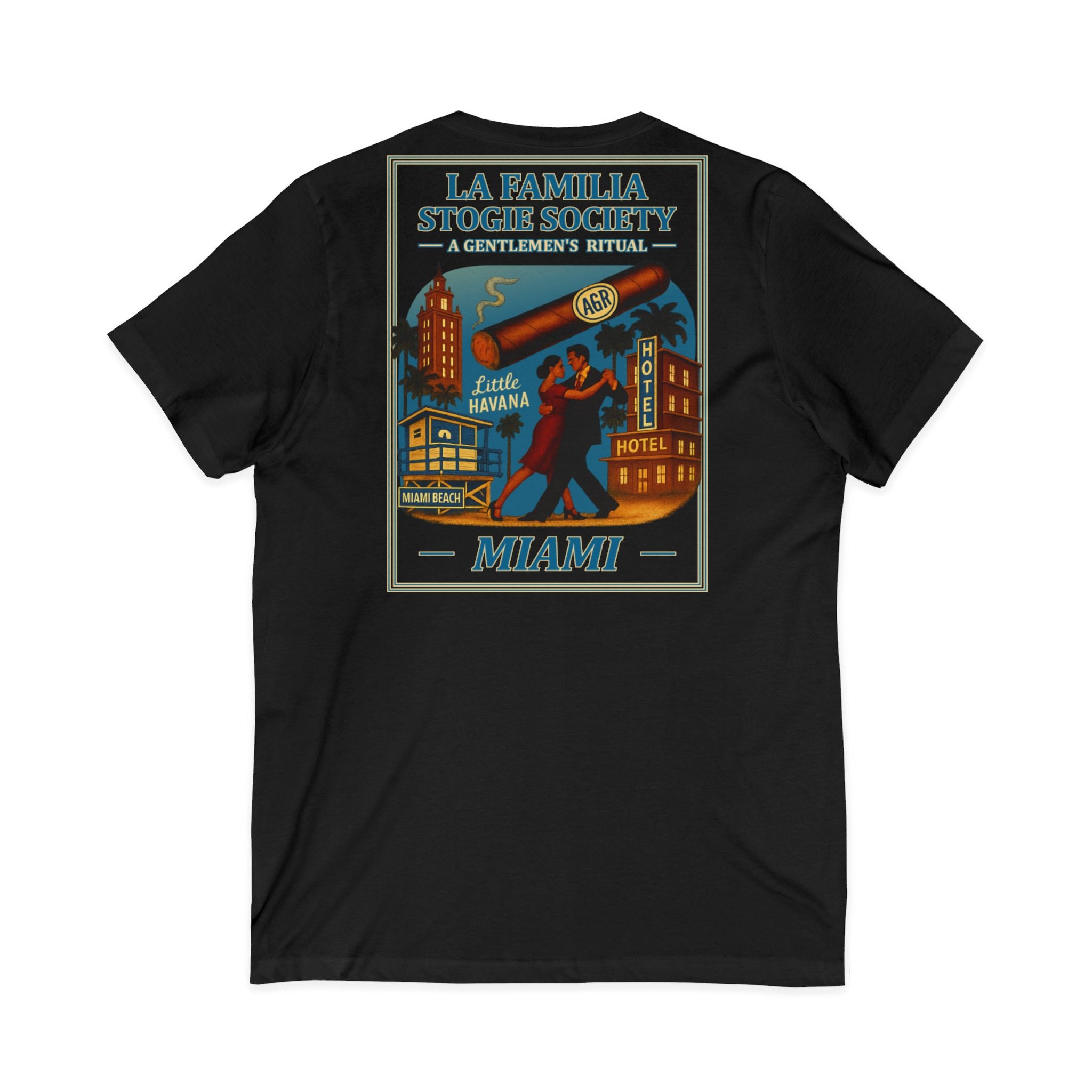 La Familia Miami V-Neck – The American Stogie Society by A Gentlemen’s Ritual