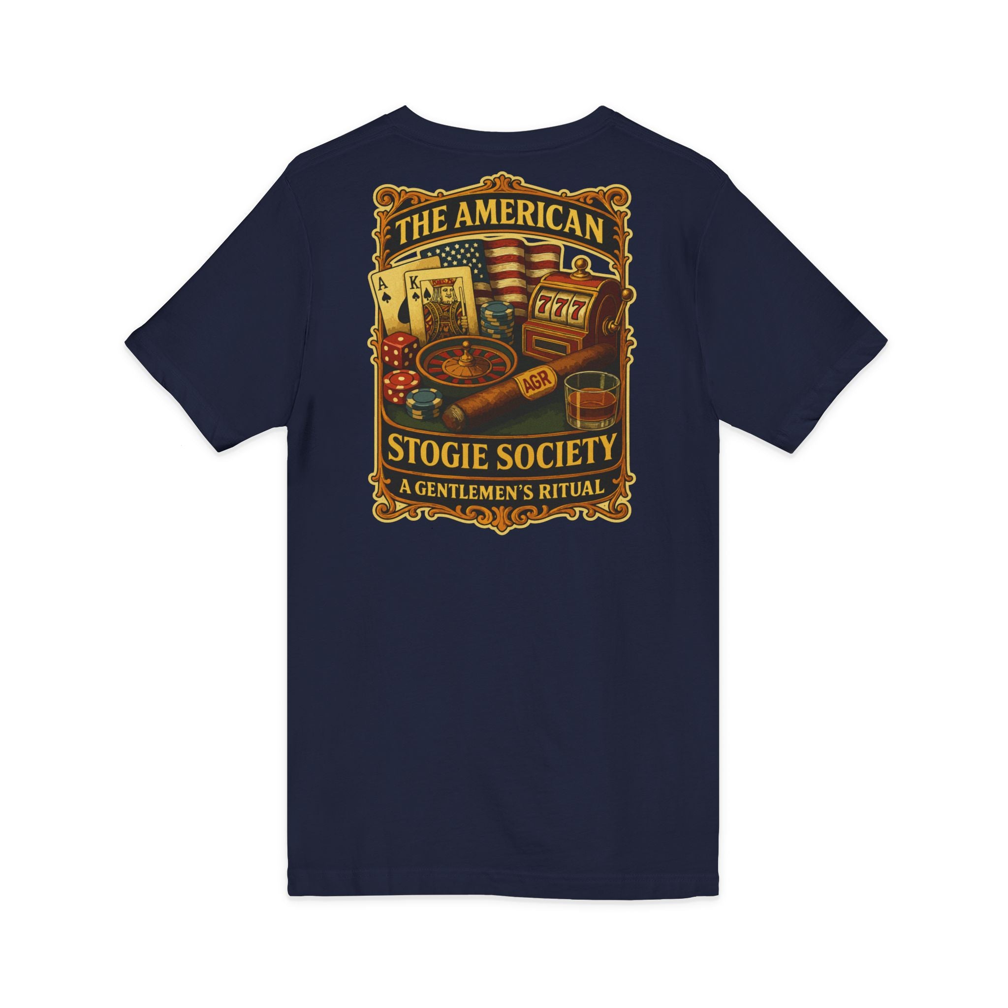American Casino V-Neck – The American Stogie Society by A Gentlemen’s Ritual
