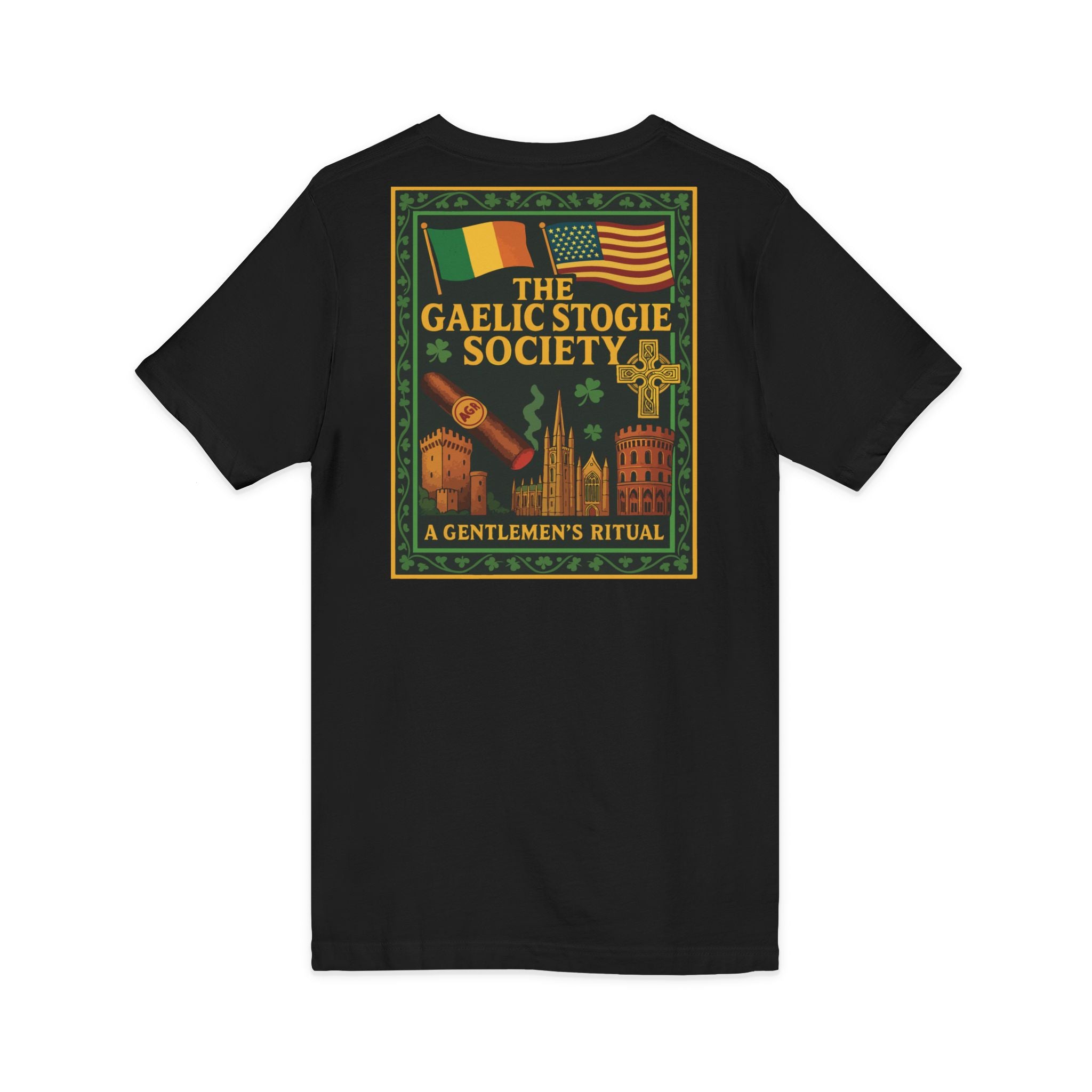 The Gaelic Stogie Society V-Neck - The American Stogie Society - A Gentlemen’s Ritual