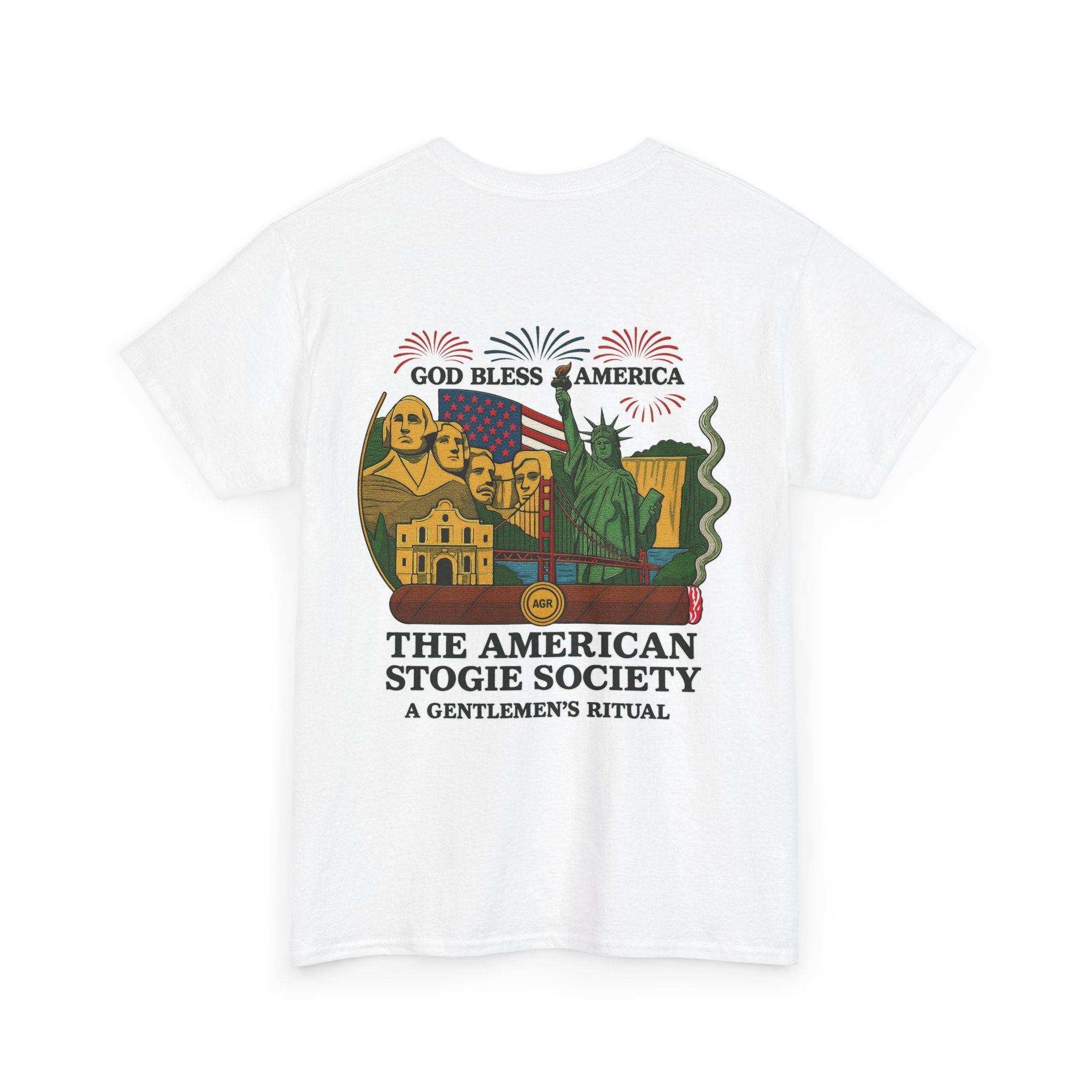 God Bless America Tee – The American Stogie Society by A Gentlemen’s Ritual