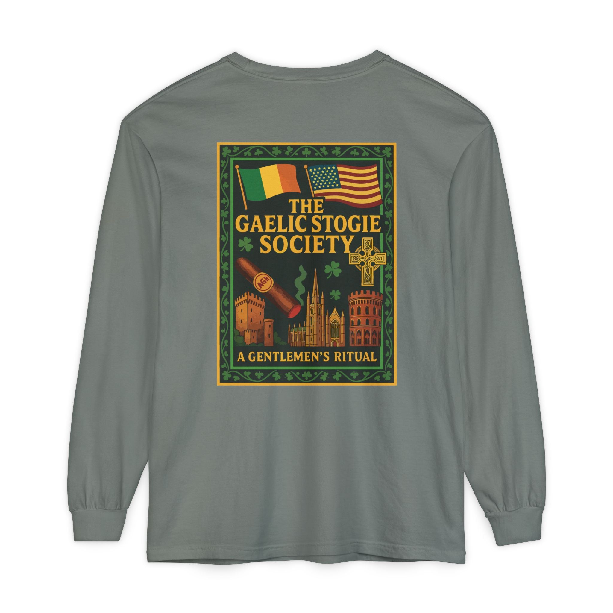 Gaelic Society - Long Sleeve T-Shirtby A Gentlemen’s Ritual