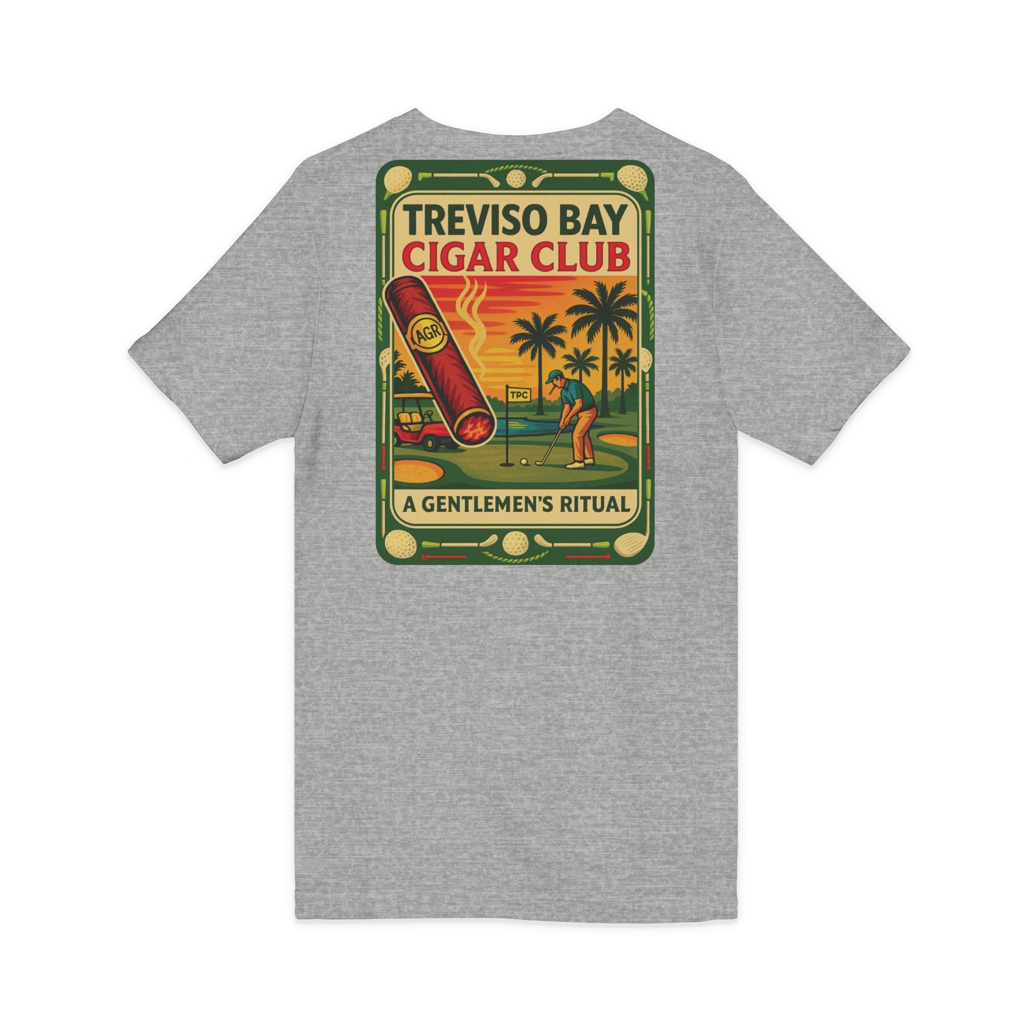Treviso Bay Cigar Golfer - V-Neck – The American Stogie Society by A Gentlemen’s Ritual