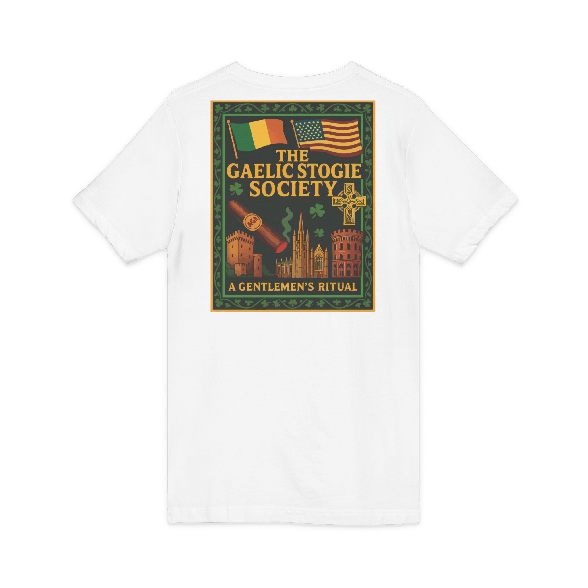 The Gaelic Stogie Society V-Neck - The American Stogie Society - A Gentlemen’s Ritual