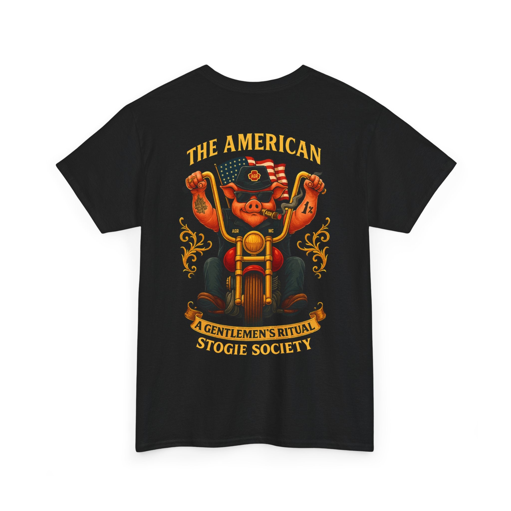 Biker Hog Tee – The American Stogie Society by A Gentlemen’s Ritual