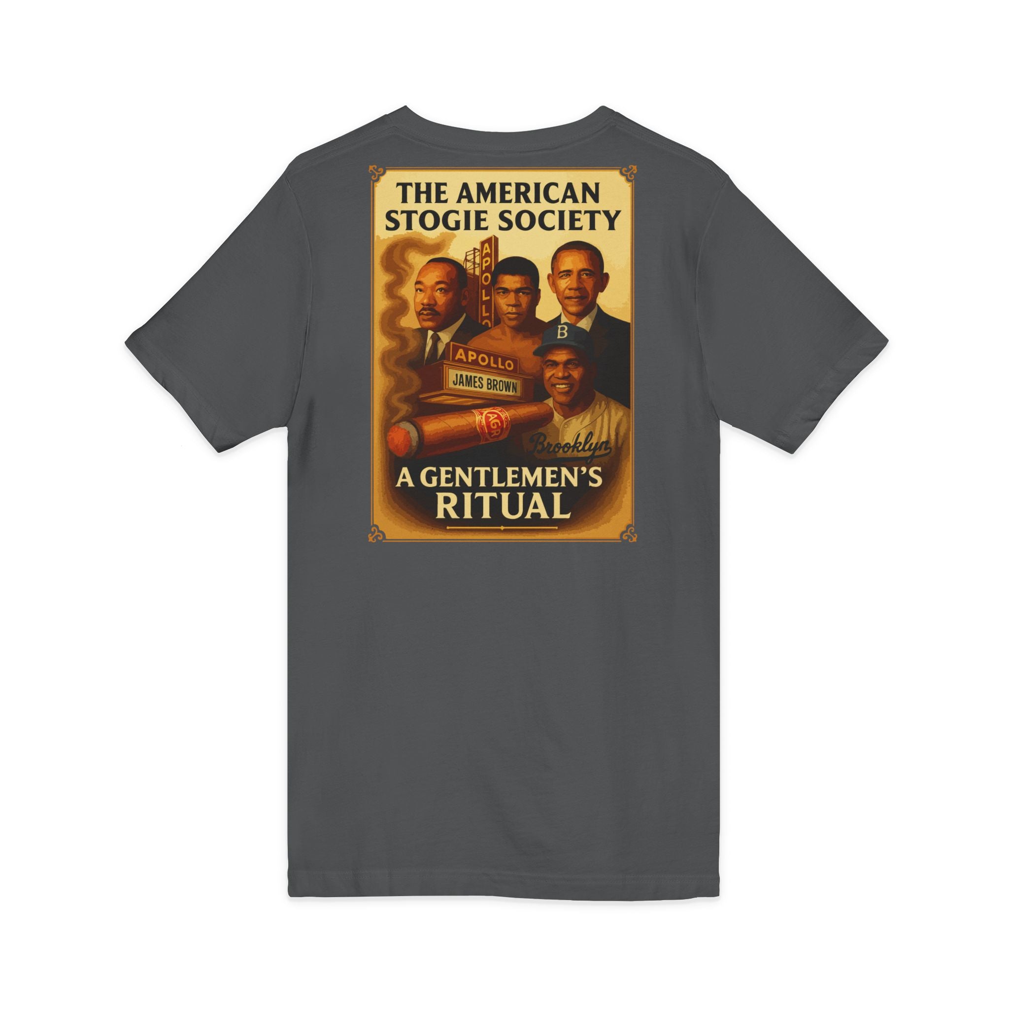 The Legacy Tee V Neck - The American Stogie Society -  A Gentlemen’s Ritual