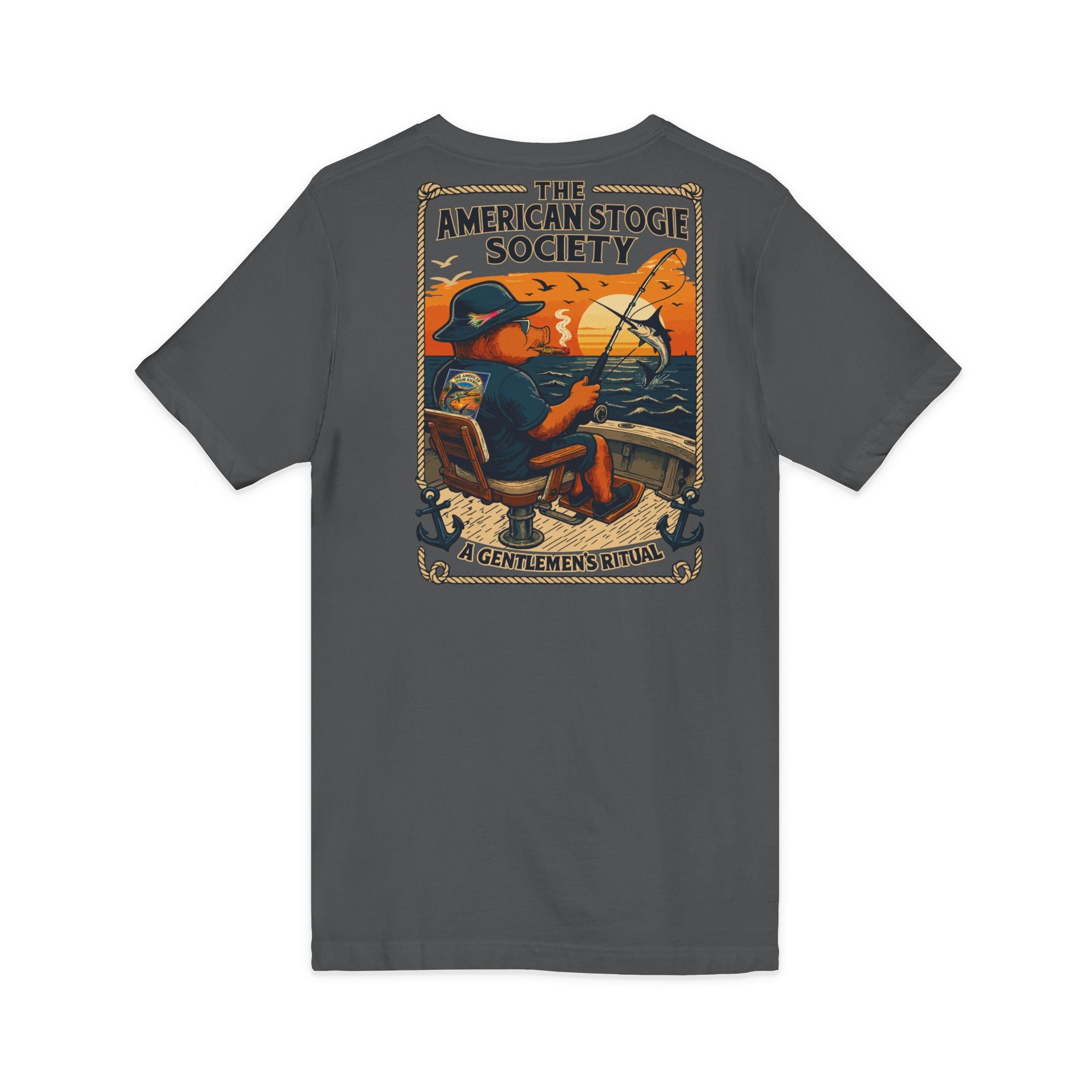 The Fisherman V-Neck - The American Stogie Society - A Gentlemen’s Ritual