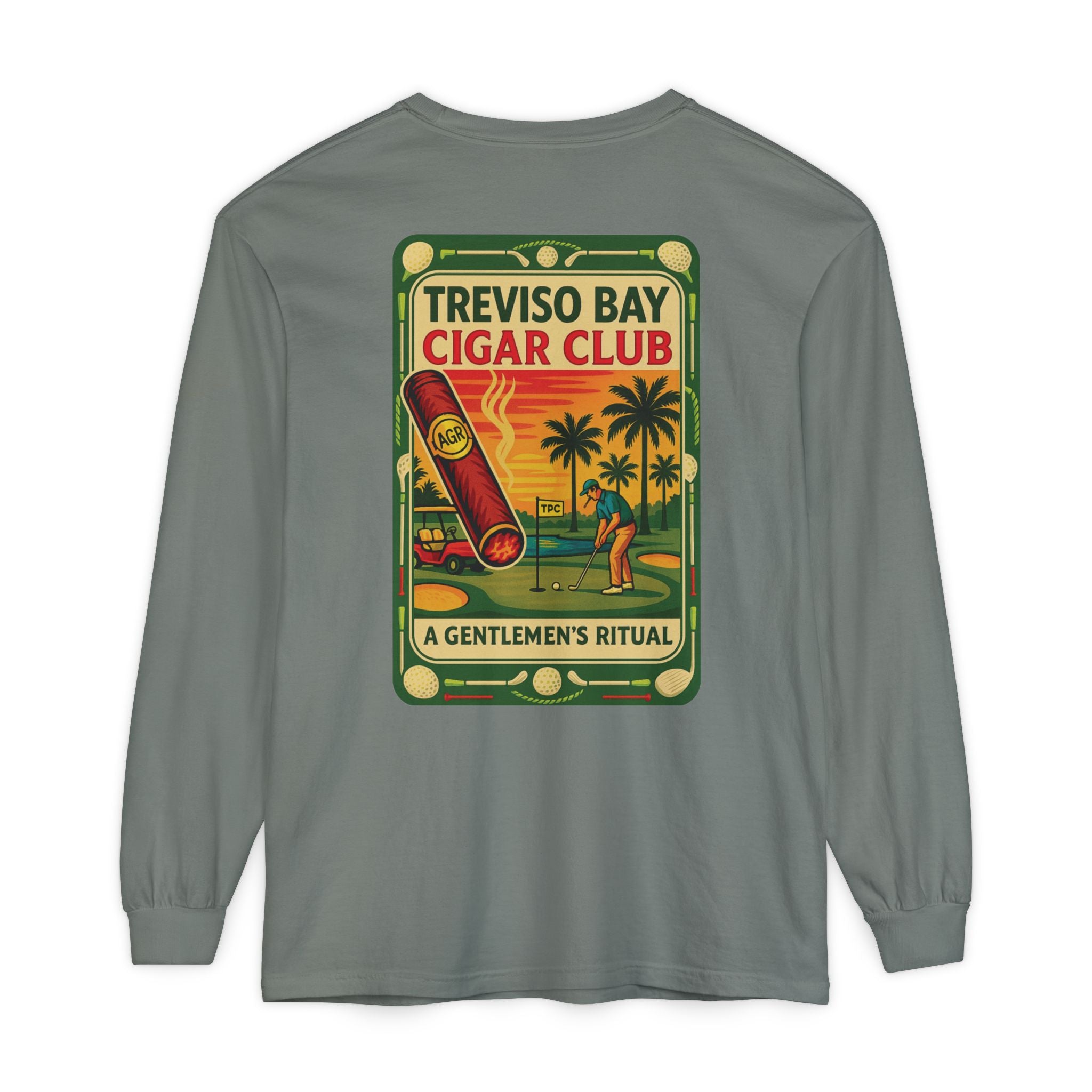 Treviso Bay Cigar Golfer - Long Sleeve – by A Gentlemen’s Ritual