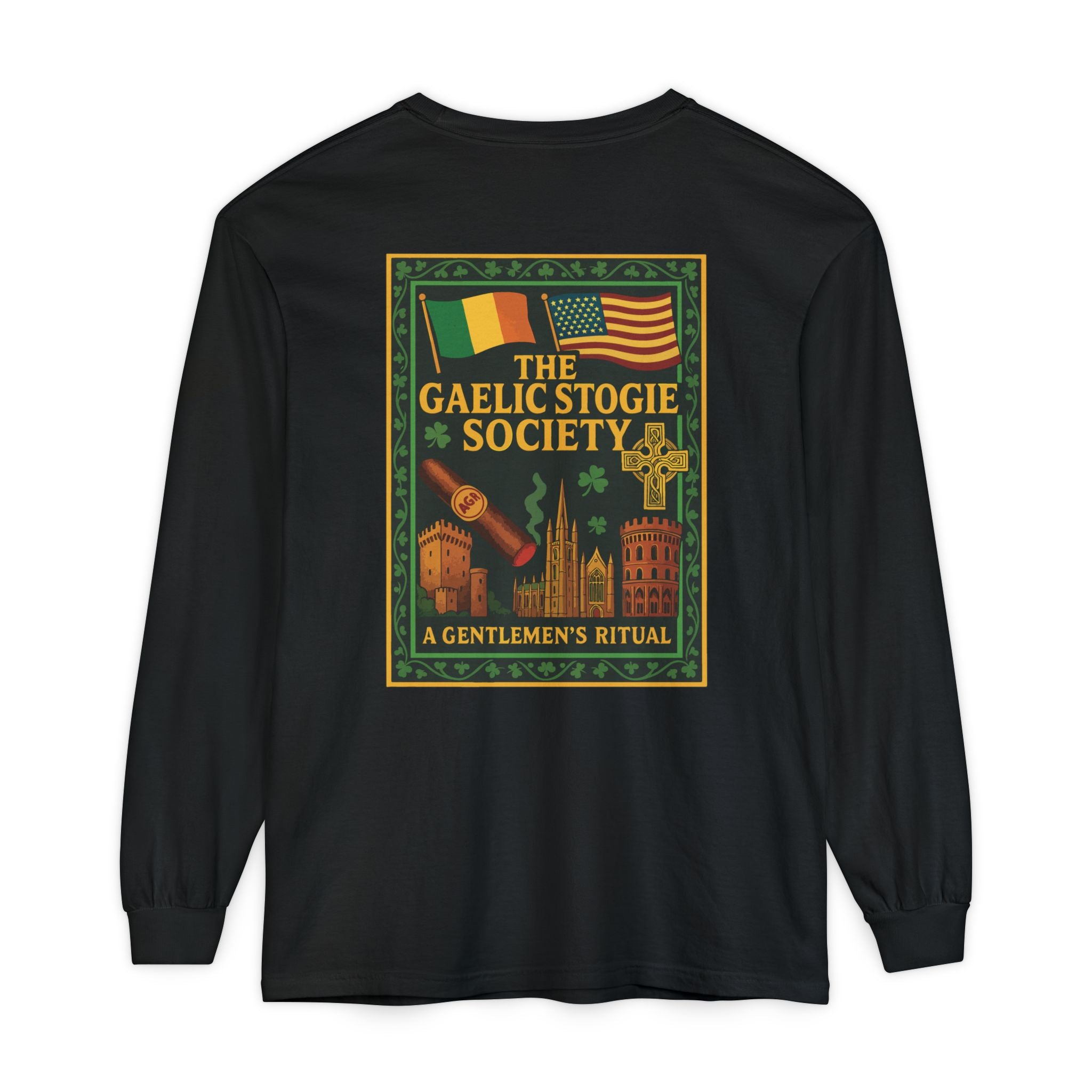 Gaelic Society - Long Sleeve T-Shirtby A Gentlemen’s Ritual