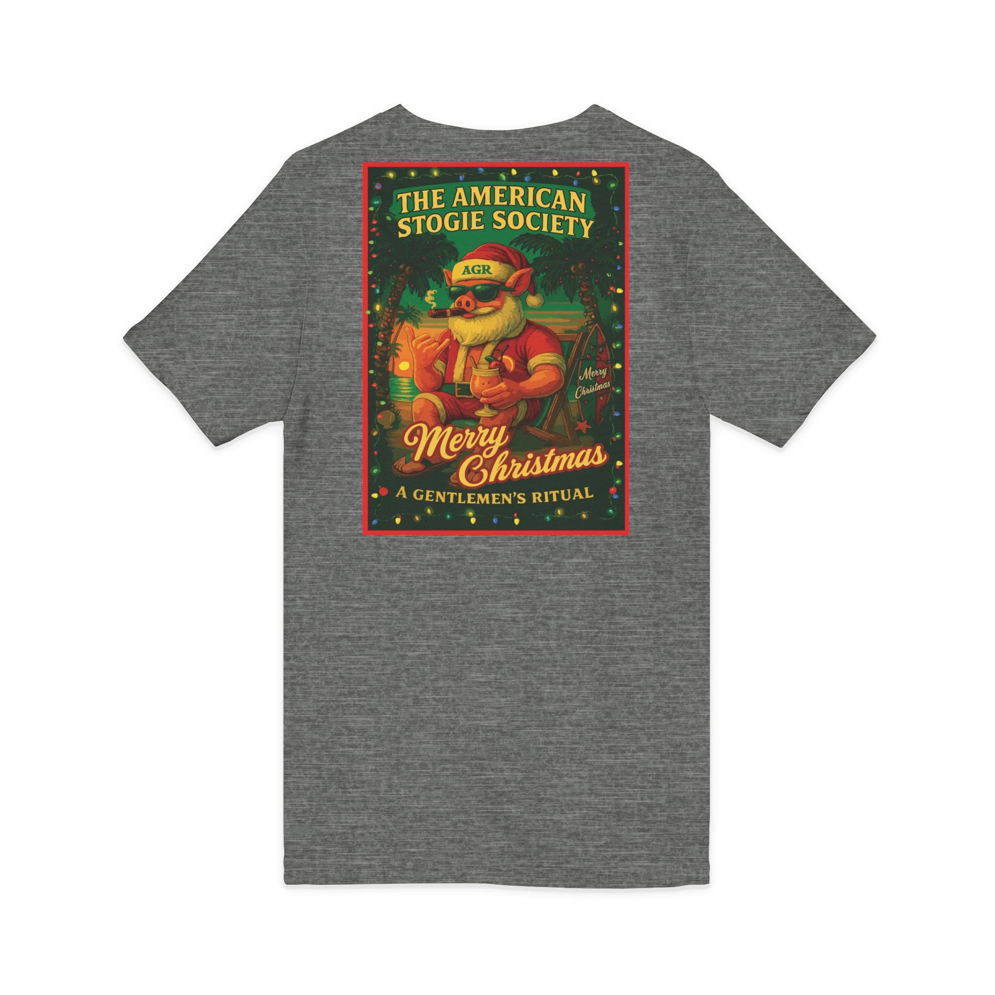 Beach Bum Santa V-Neck – The American Stogie Society by A Gentlemen’s Ritual
