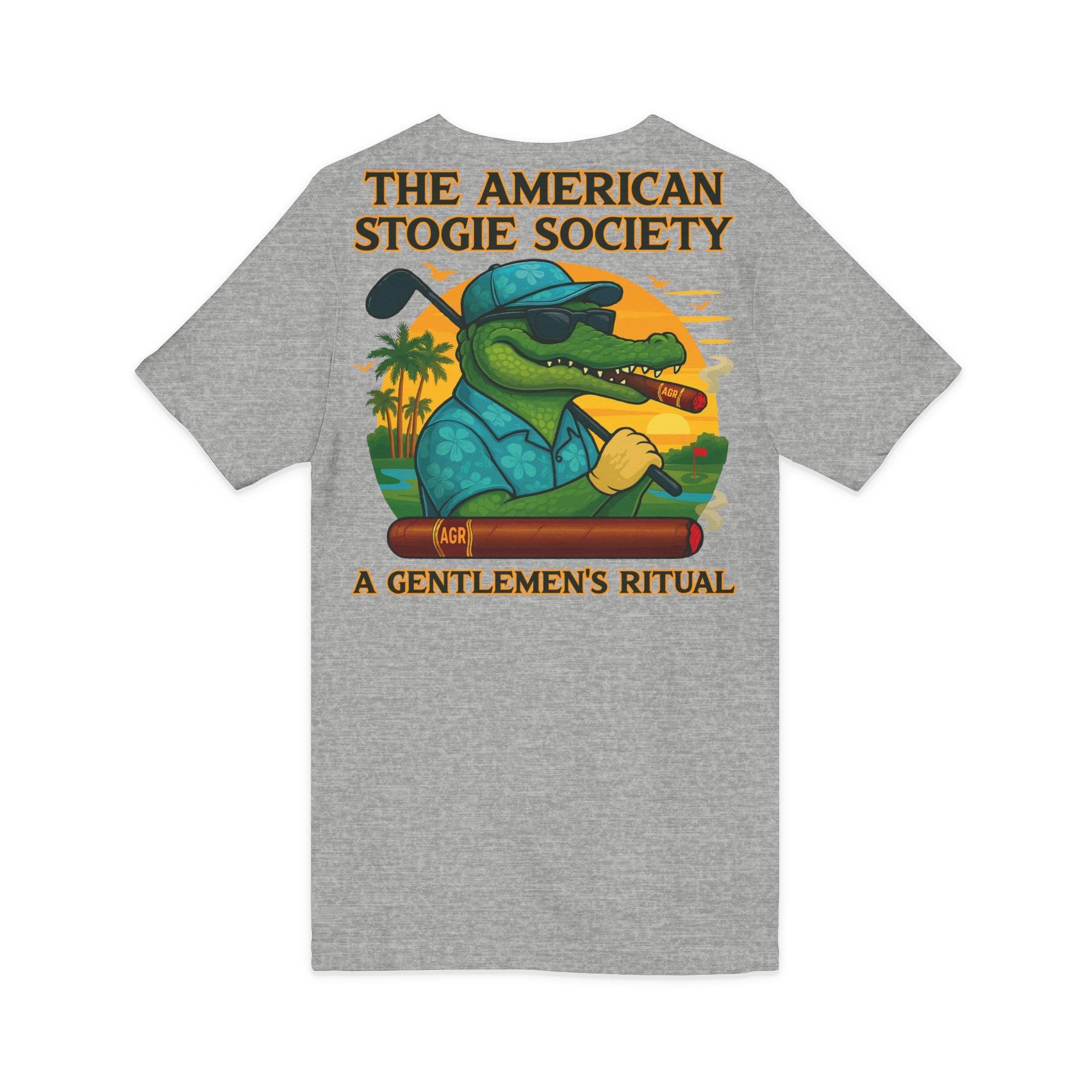 Gator Golfing V-Neck – The American Stogie Society by A Gentlemen’s Ritual