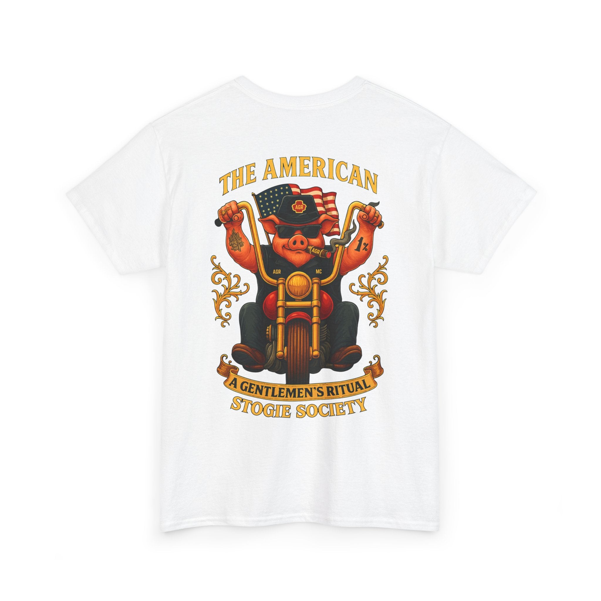 Biker Hog Tee – The American Stogie Society by A Gentlemen’s Ritual