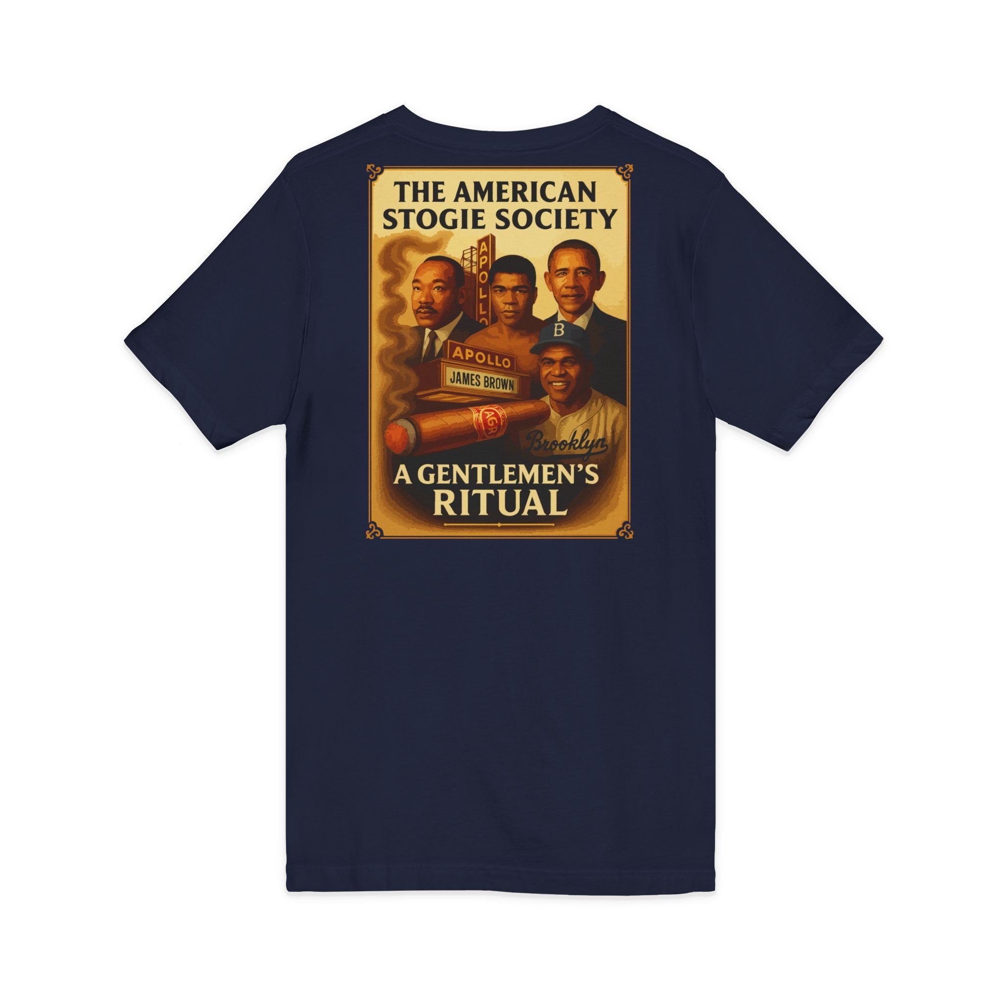 The Legacy Tee V Neck - The American Stogie Society -  A Gentlemen’s Ritual