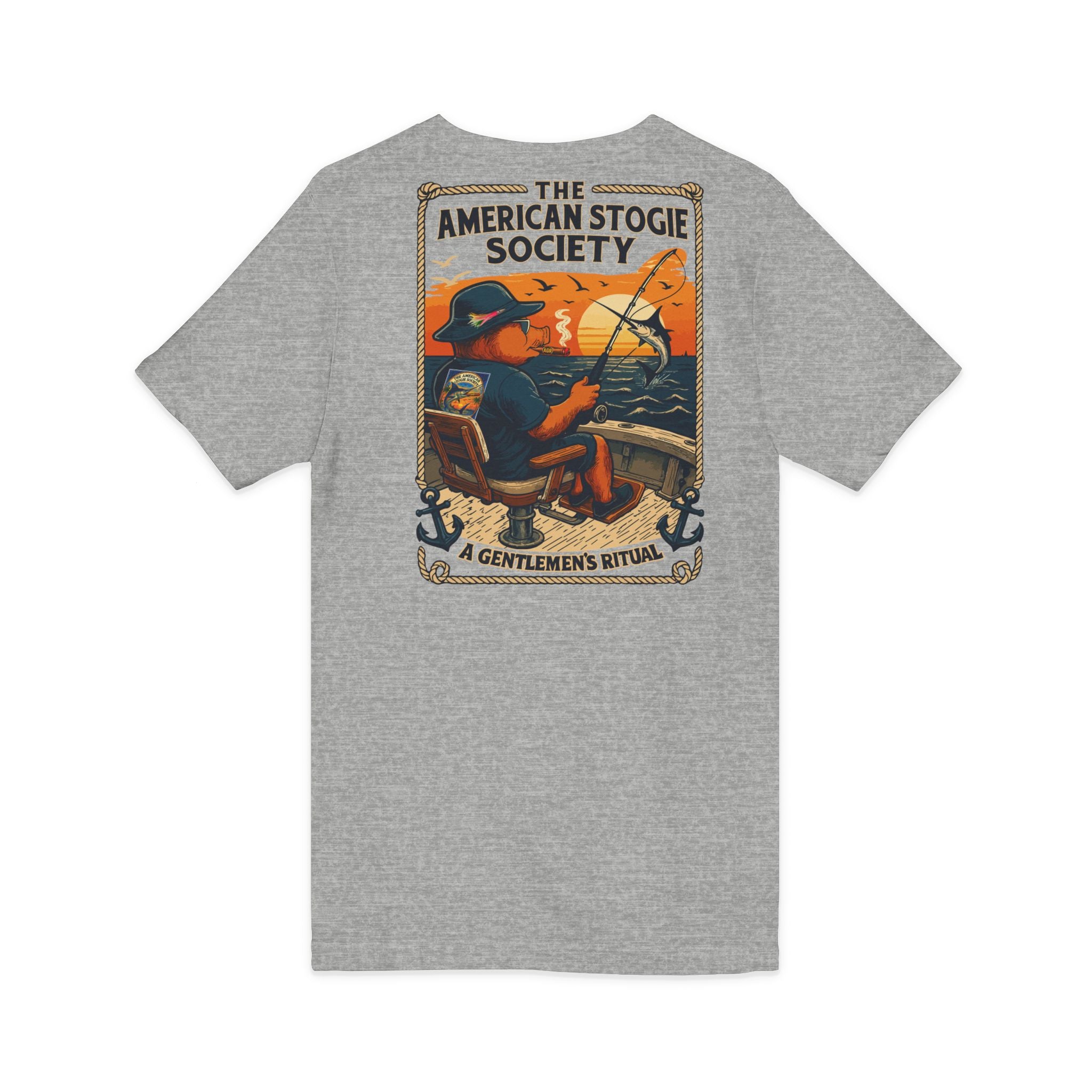 The Fisherman V-Neck - The American Stogie Society - A Gentlemen’s Ritual