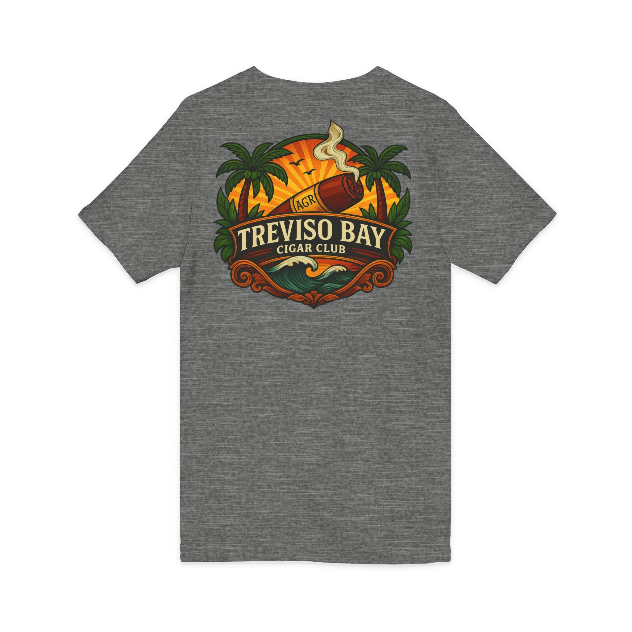 Treviso Bay Cigar Club- V-Neck – The American Stogie Society by A Gentlemen’s Ritual