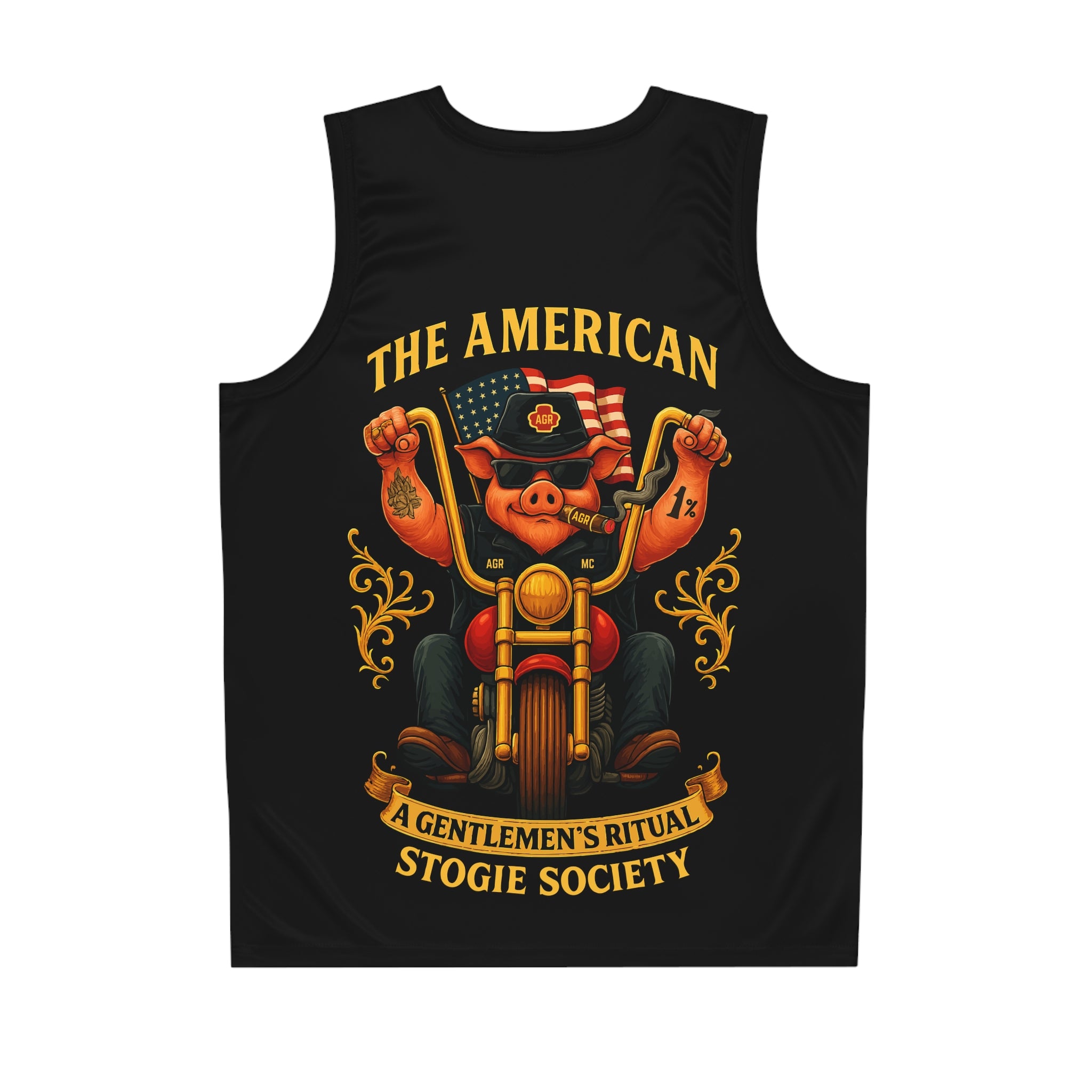 Biker Hogg Basketball Jersey – by A Gentlemen’s Ritual