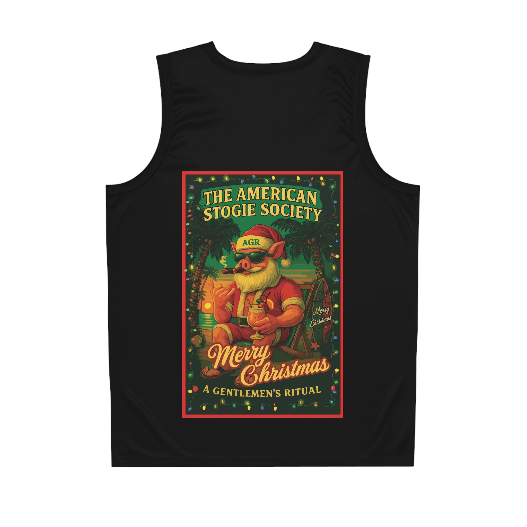 Beach Bumb Santa Basketball Jersey – by A Gentlemen’s Ritual