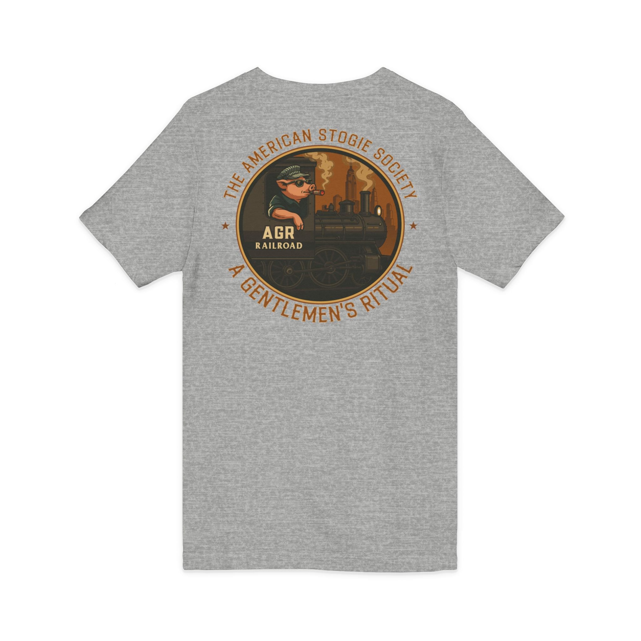 Railroad Edition V-Neck – The American Stogie Society by A Gentlemen’s Ritual