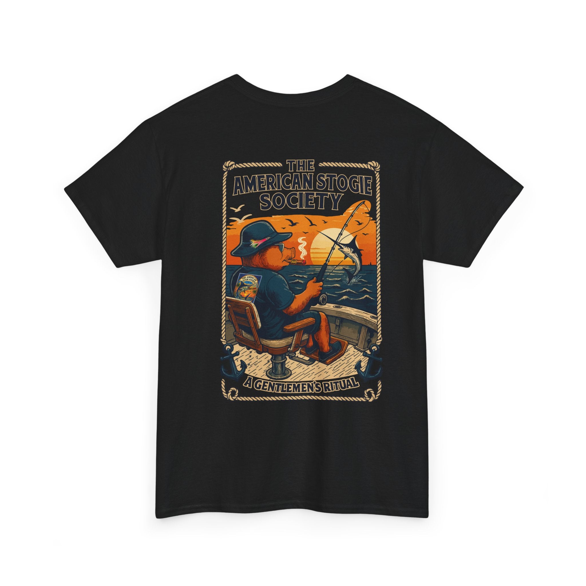 The Fisherman Tee - The American Stogie Society - A Gentlemen’s Ritual
