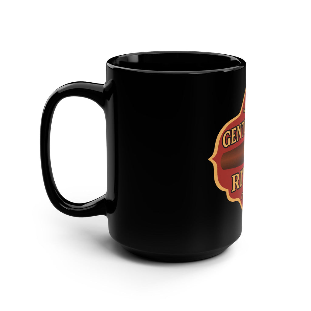 A Gentlemen's Ritual 15oz Black Coffee Mug