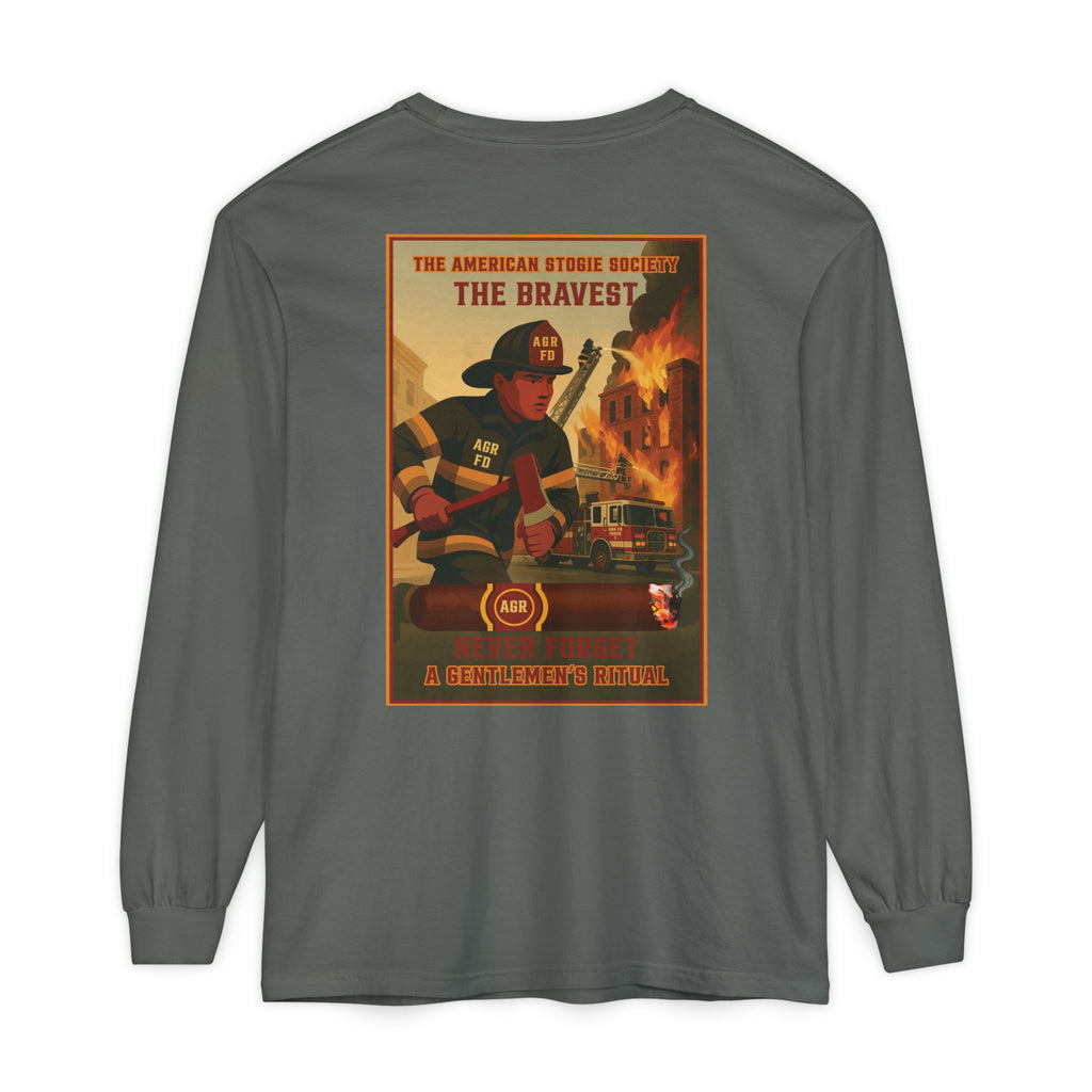 The Bravest Long Sleeve Tee – The American Stogie Society - A Gentlemen’s Ritual