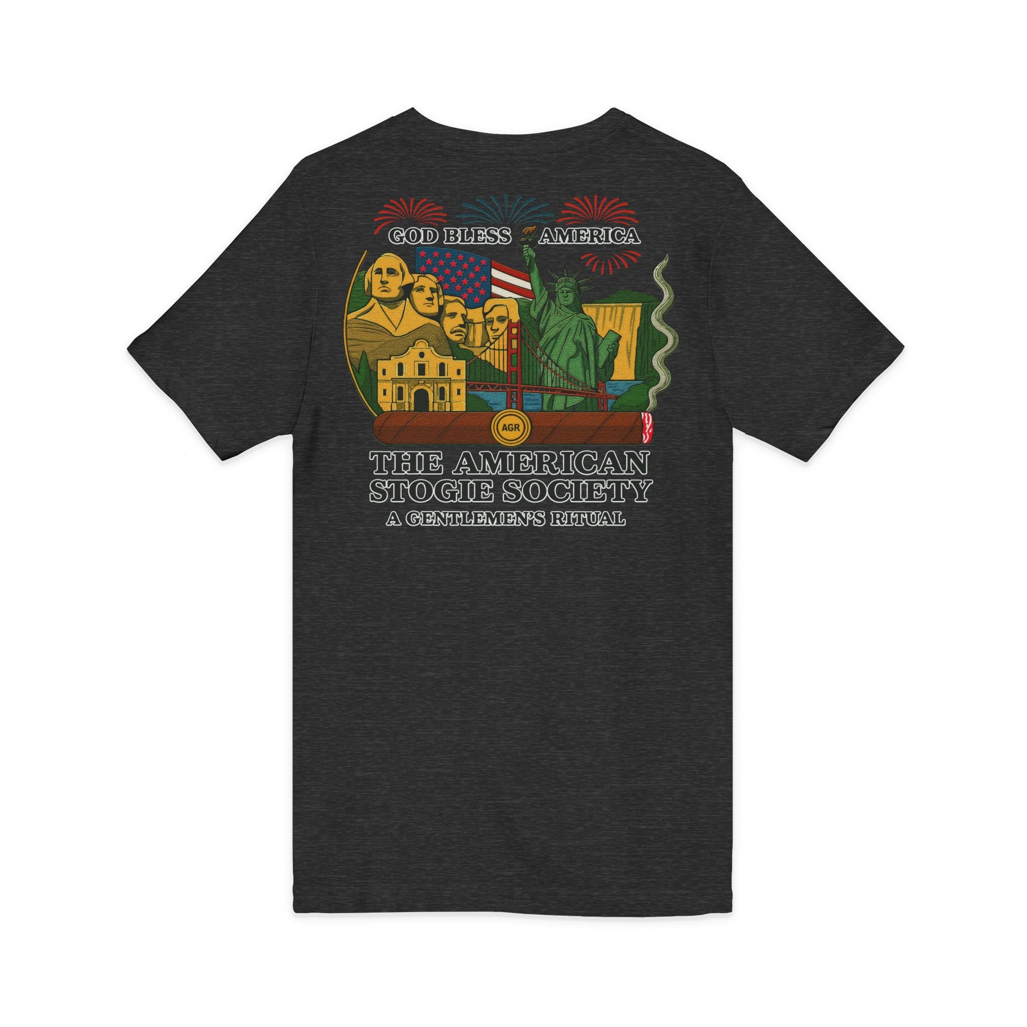 God Bless America V-Neck – The American Stogie Society by A Gentlemen’s Ritual