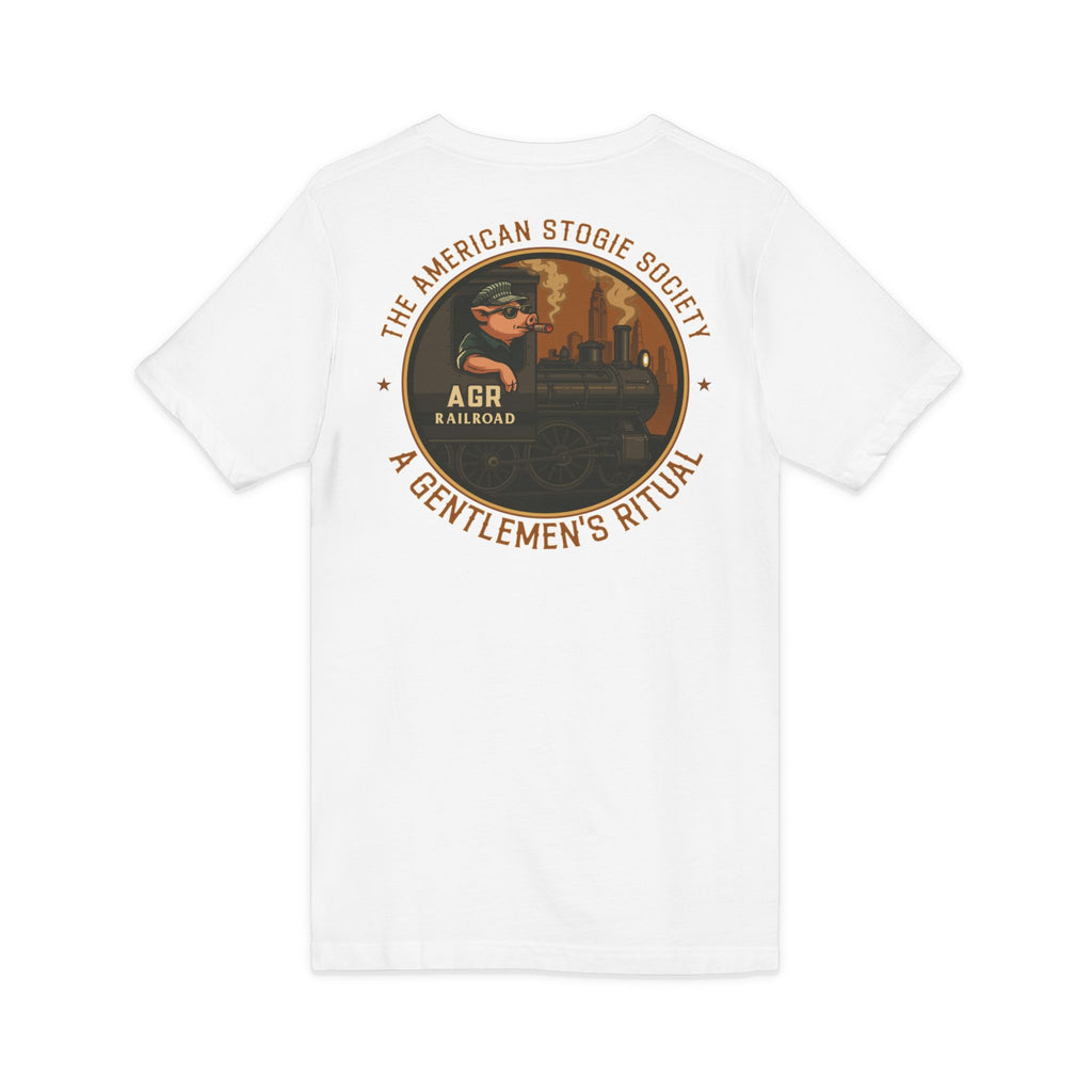 Railroad Edition V-Neck – The American Stogie Society by A Gentlemen’s Ritual