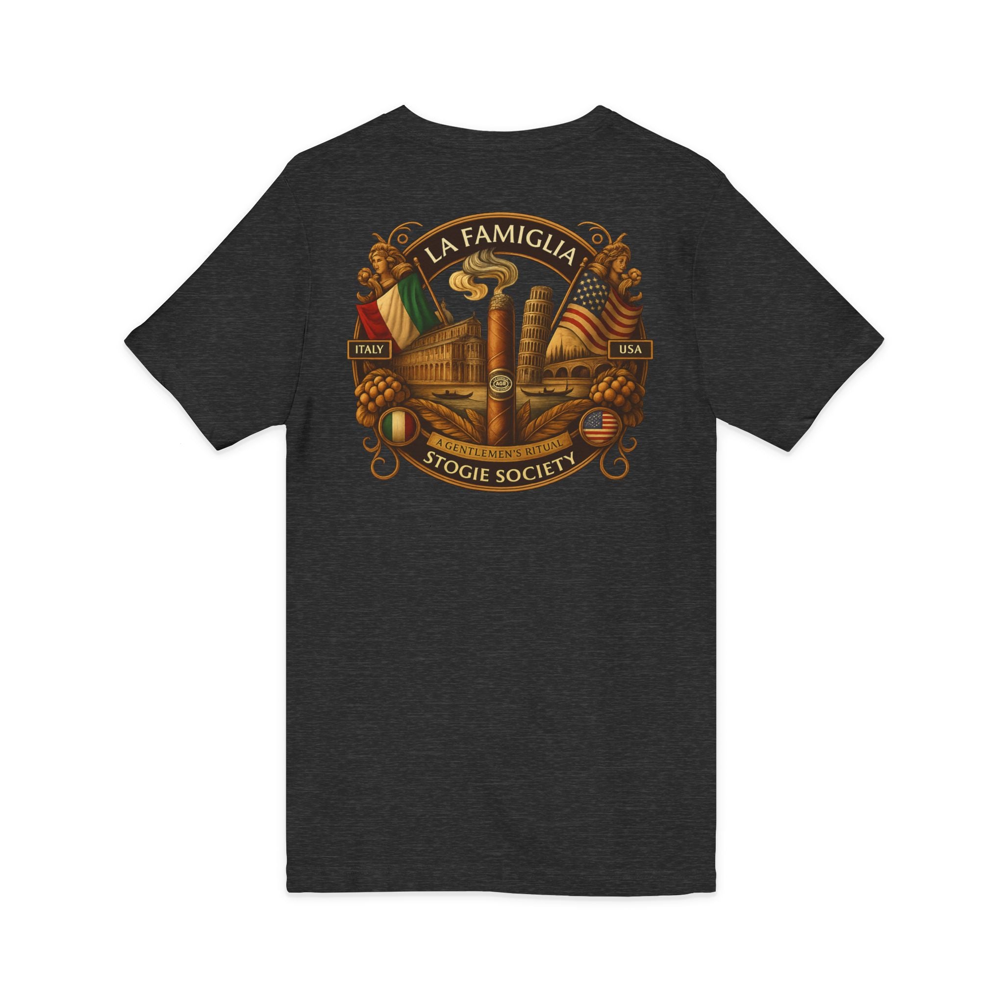 La Famiglia Italy & USA V-Neck – The American Stogie Society by A Gentlemen’s Ritual