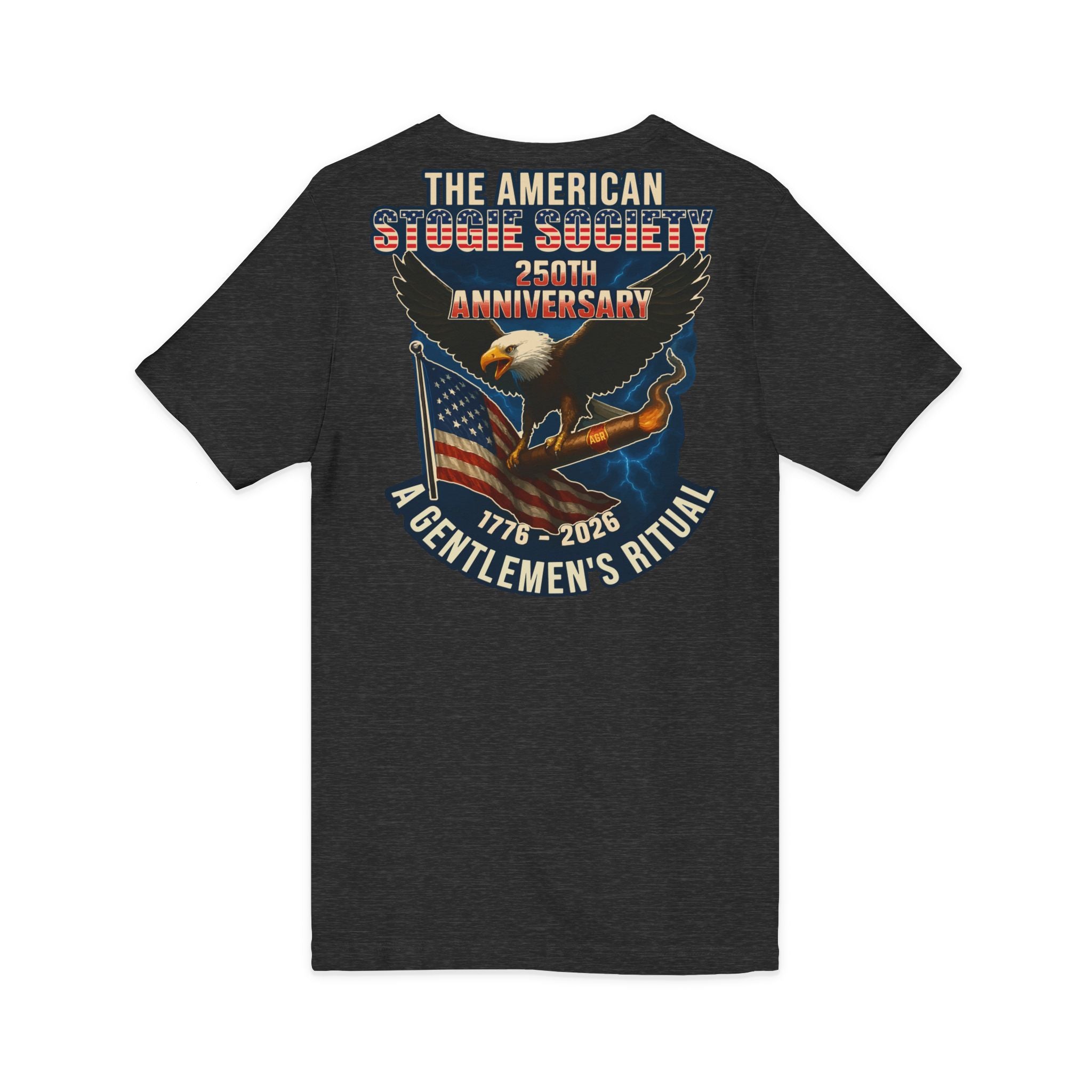 250th Anniversary Eagle V-Neck Tee – The American Stogie Society - by A Gentlemen’s Ritual