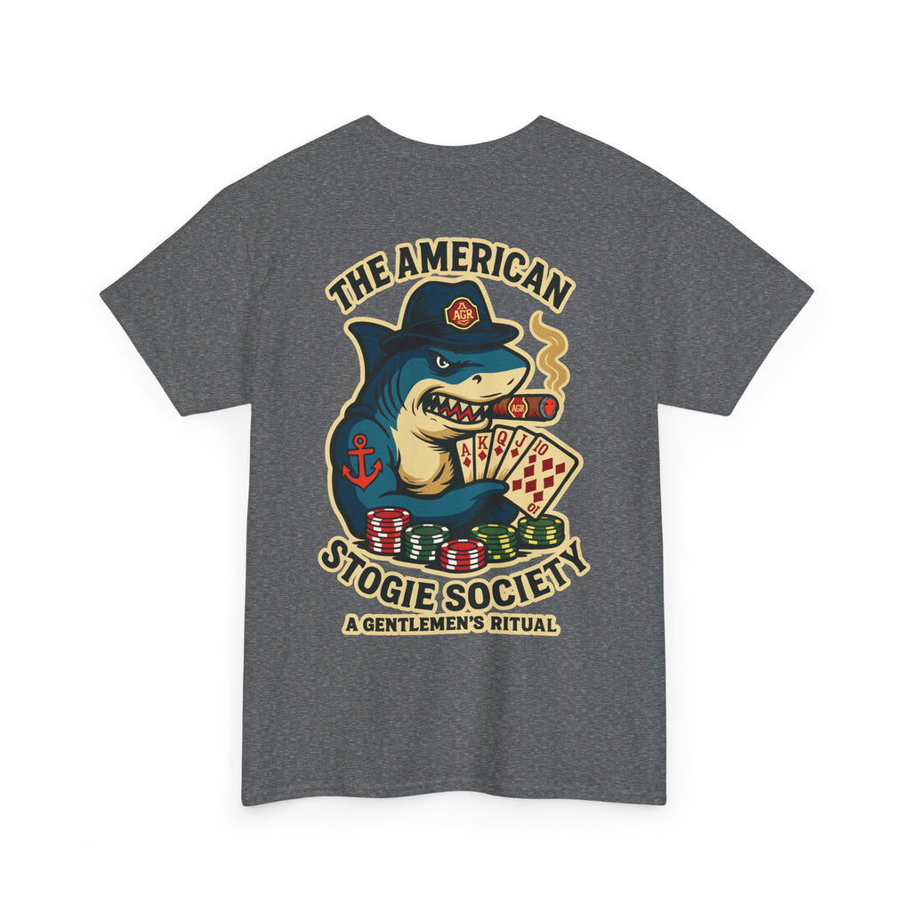 Card Shark Tee - Crew Neck- The American Stogie Society - A Gentlemen’s Ritual
