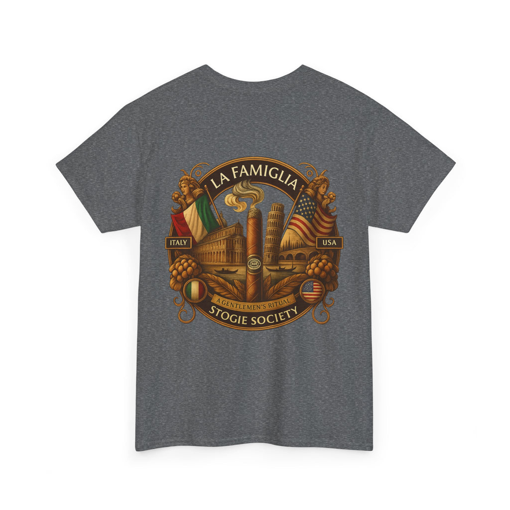 La Famiglia Italy & USA Tee – The American Stogie Society by A Gentlemen’s Ritual