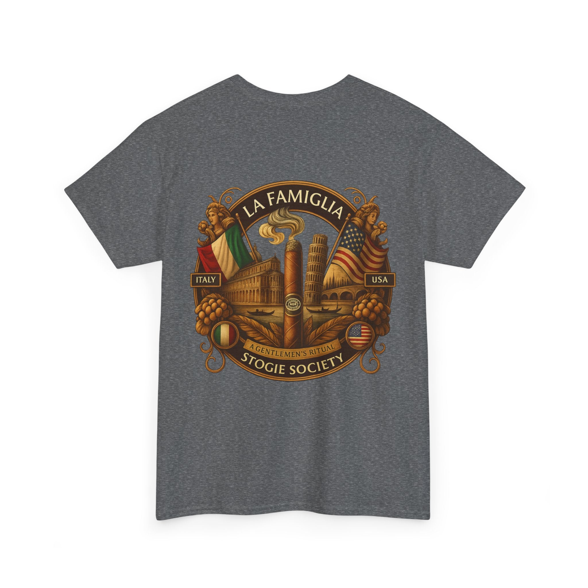 La Famiglia Italy & USA Tee – The American Stogie Society by A Gentlemen’s Ritual