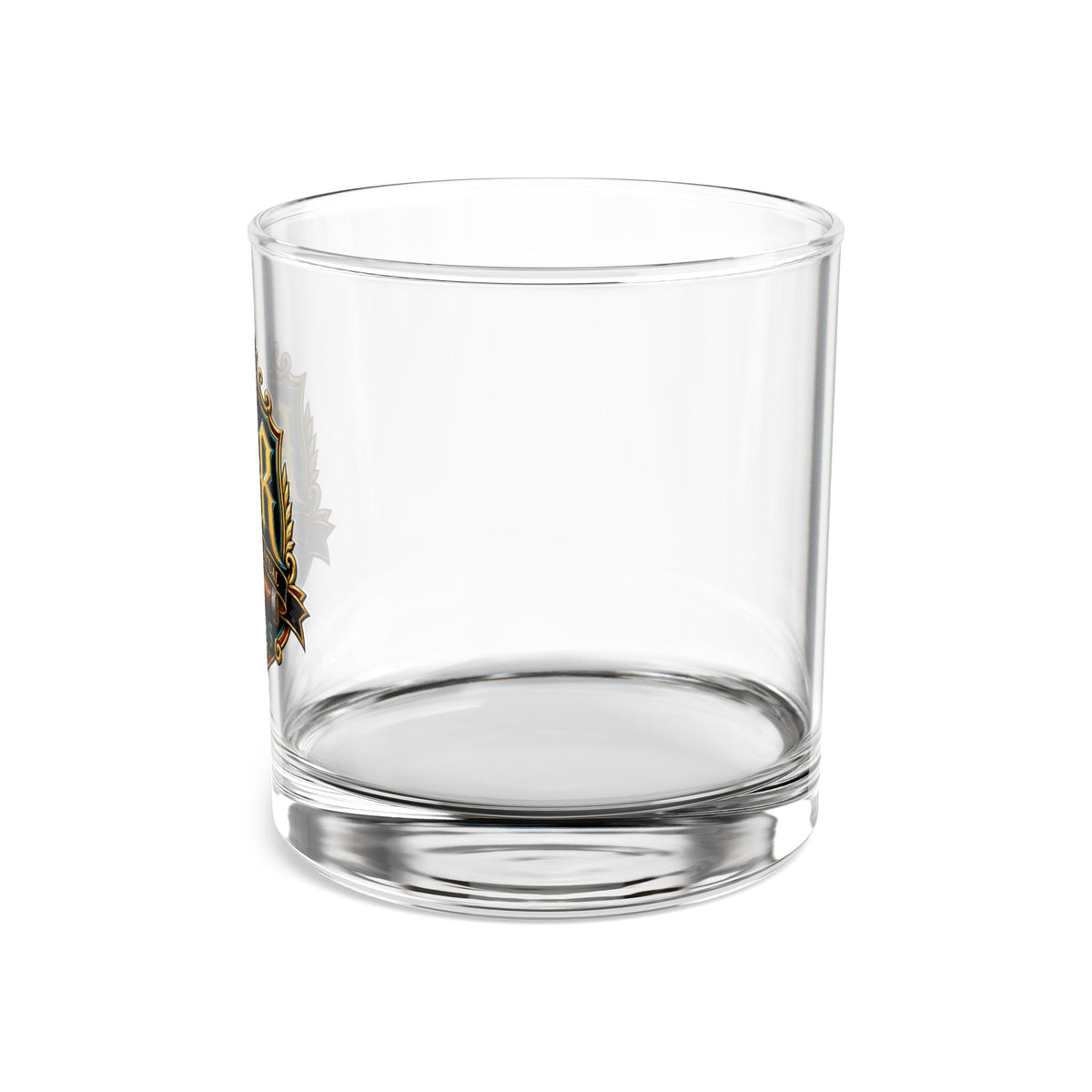 AGR Cigar Logo Rocks Glass – Whiskey & Cocktail Glass by A Gentlemen’s Ritual | Premium Barware
