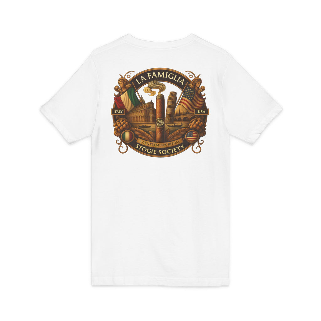 La Famiglia Italy & USA V-Neck – The American Stogie Society by A Gentlemen’s Ritual