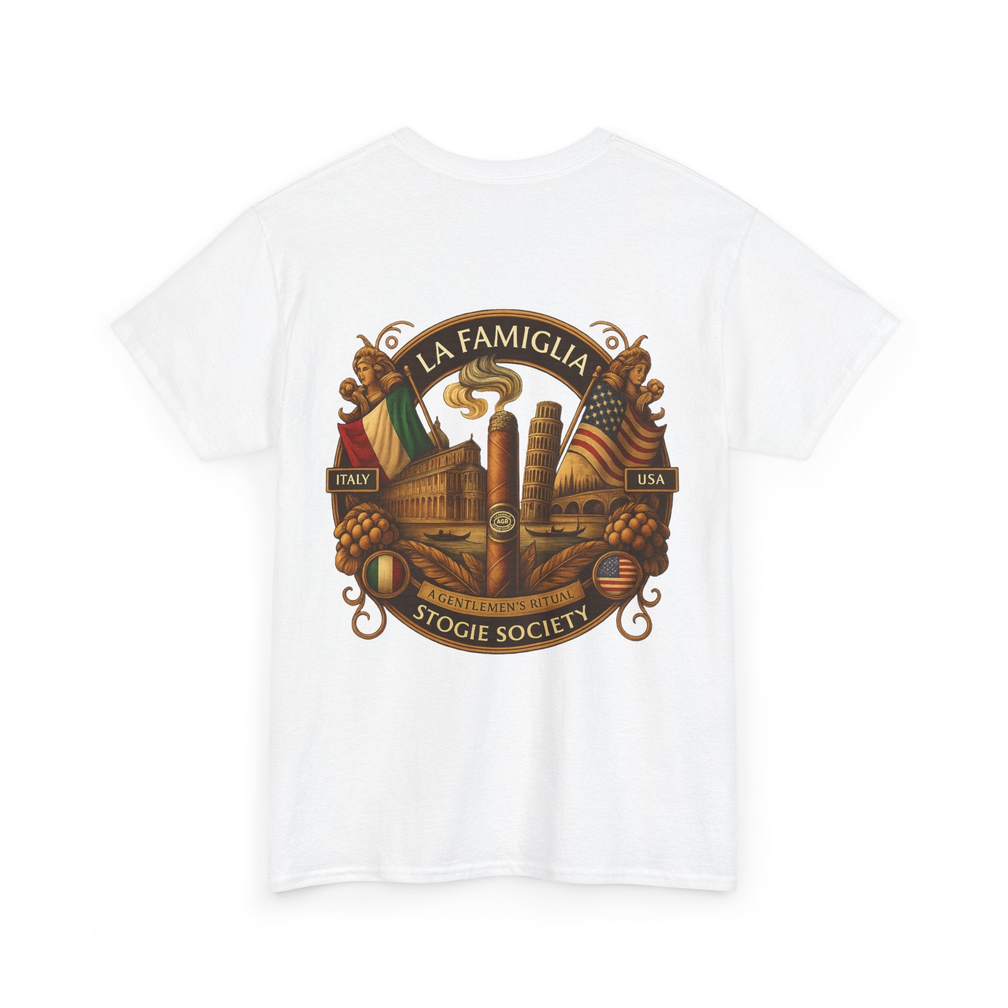 La Famiglia Italy & USA Tee – The American Stogie Society by A Gentlemen’s Ritual
