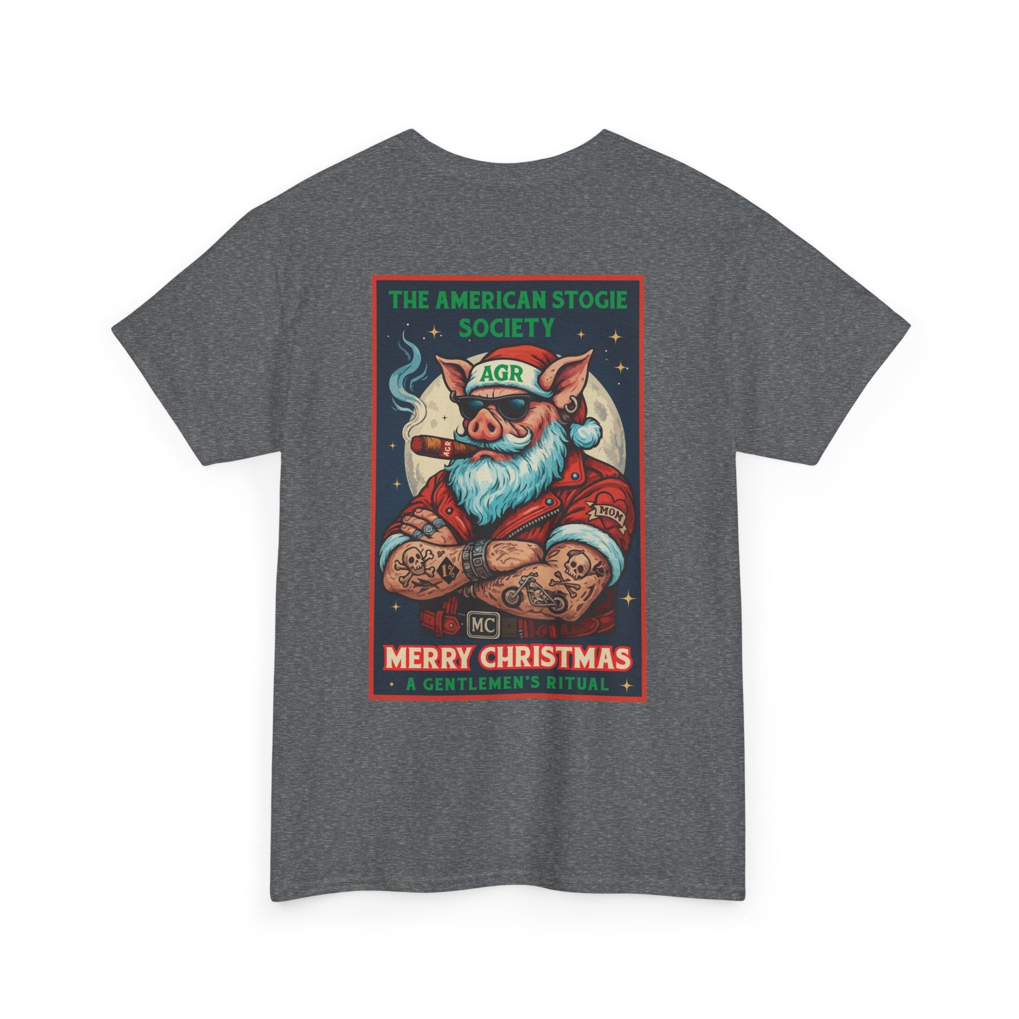 Biker Santa Tee - The American Stogie Society - A Gentlemen’s Ritual