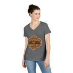 Pink Cheetah Logo V-Neck - A Gentlewoman's Ritual