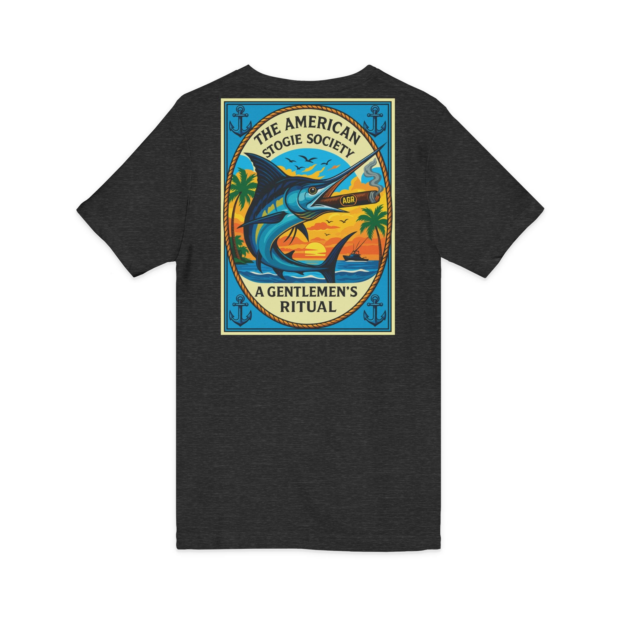 The Marlin - V-Neck - The American Stogie Society - A Gentlemen’s Ritual