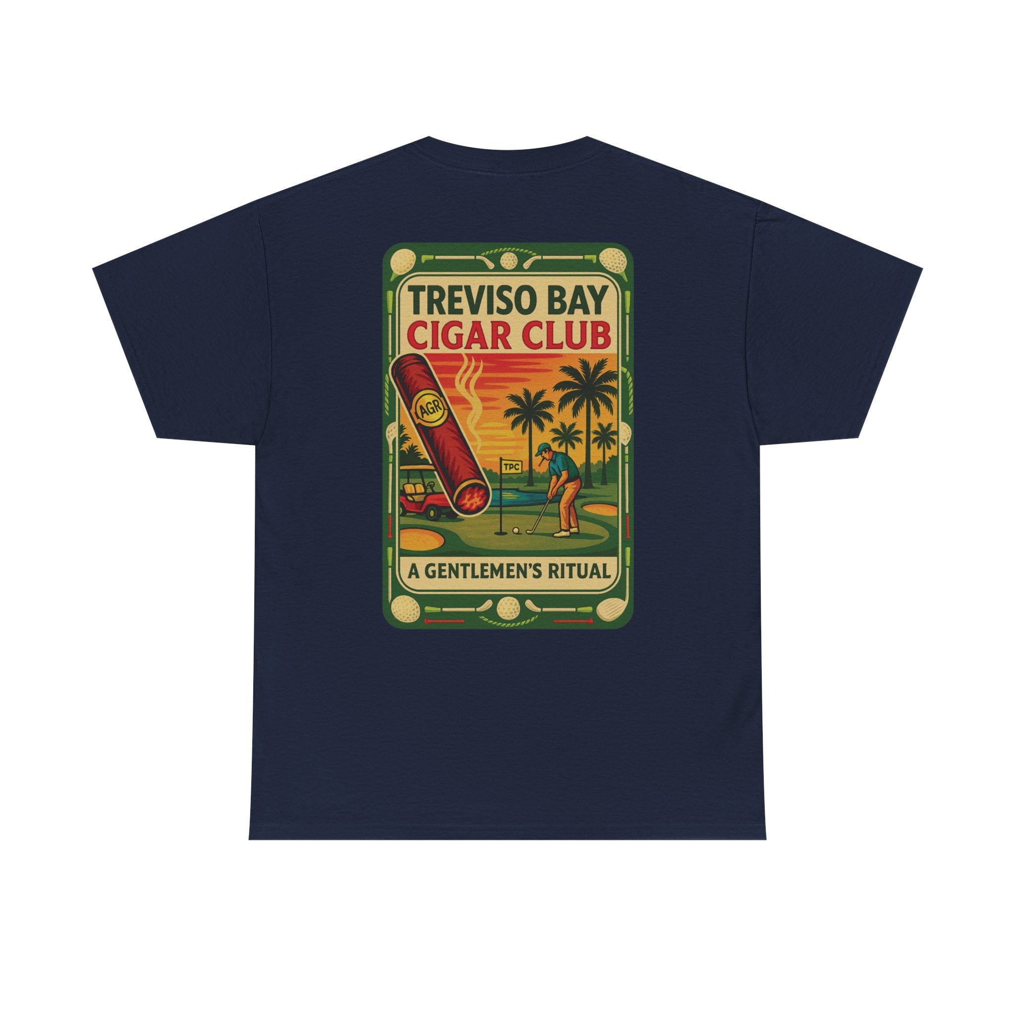Treviso Bay Cigar Golfer - Crew Neck – The American Stogie Society by A Gentlemen’s Ritual