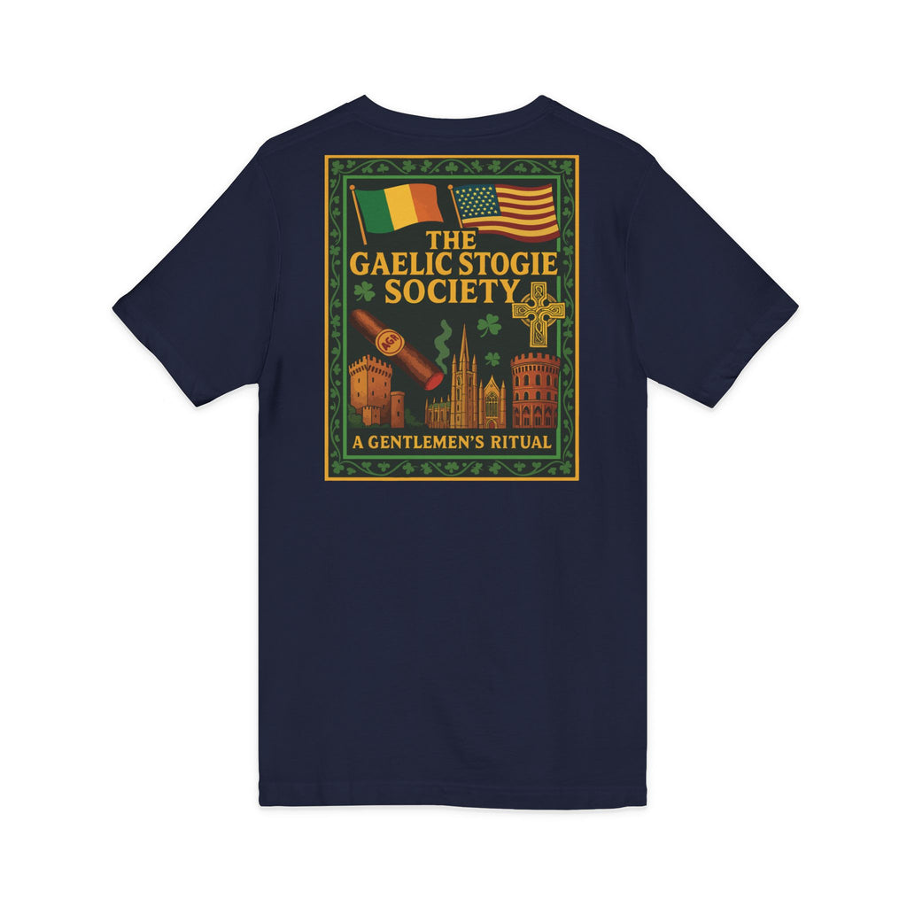 The Gaelic Stogie Society V-Neck - The American Stogie Society - A Gentlemen’s Ritual