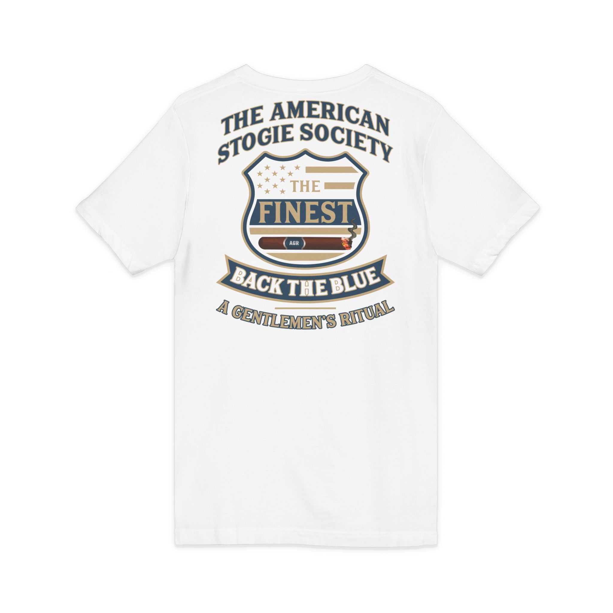 The Finest - V Neck - The American Stogie Society - A Gentlemen’s Ritual