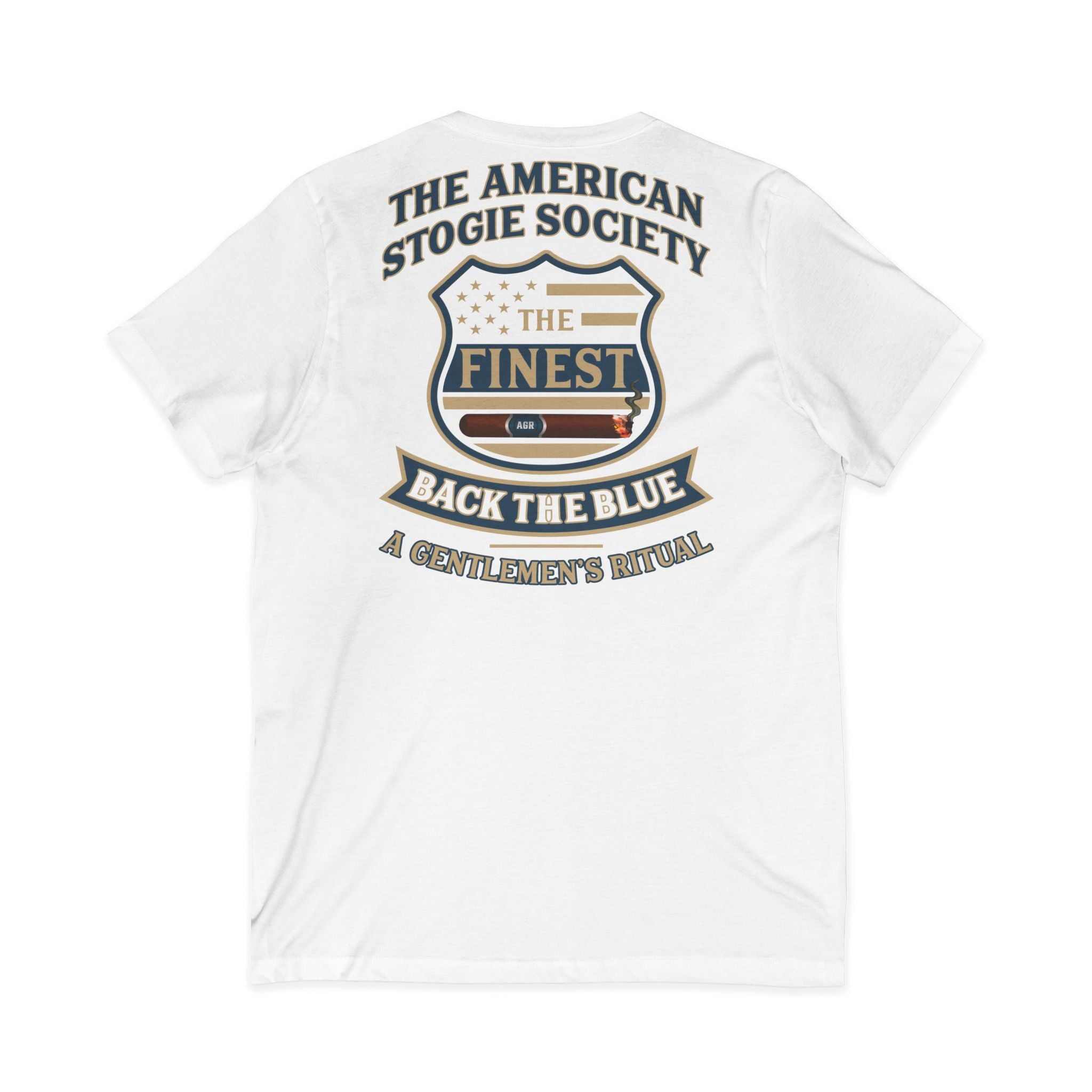 The Finest - V Neck - The American Stogie Society - A Gentlemen’s Ritual