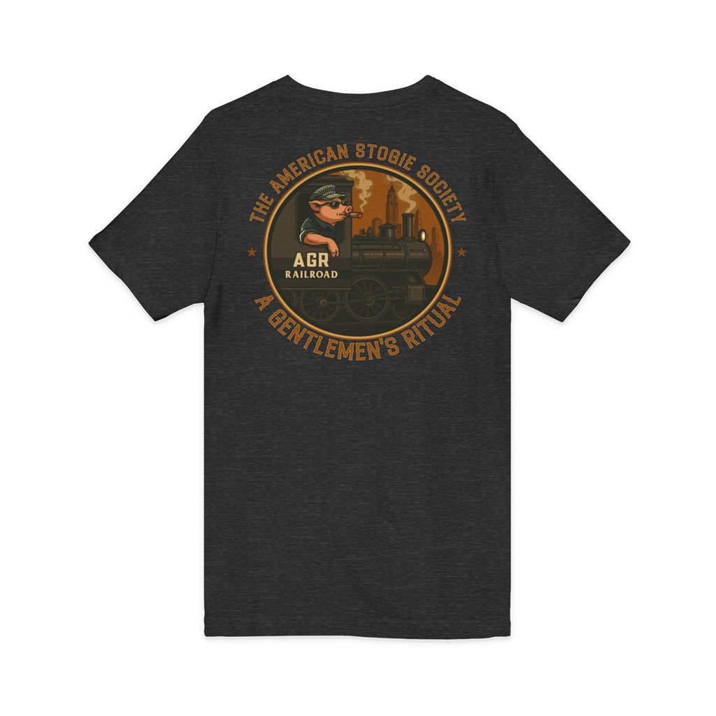 Railroad Edition V-Neck – The American Stogie Society by A Gentlemen’s Ritual